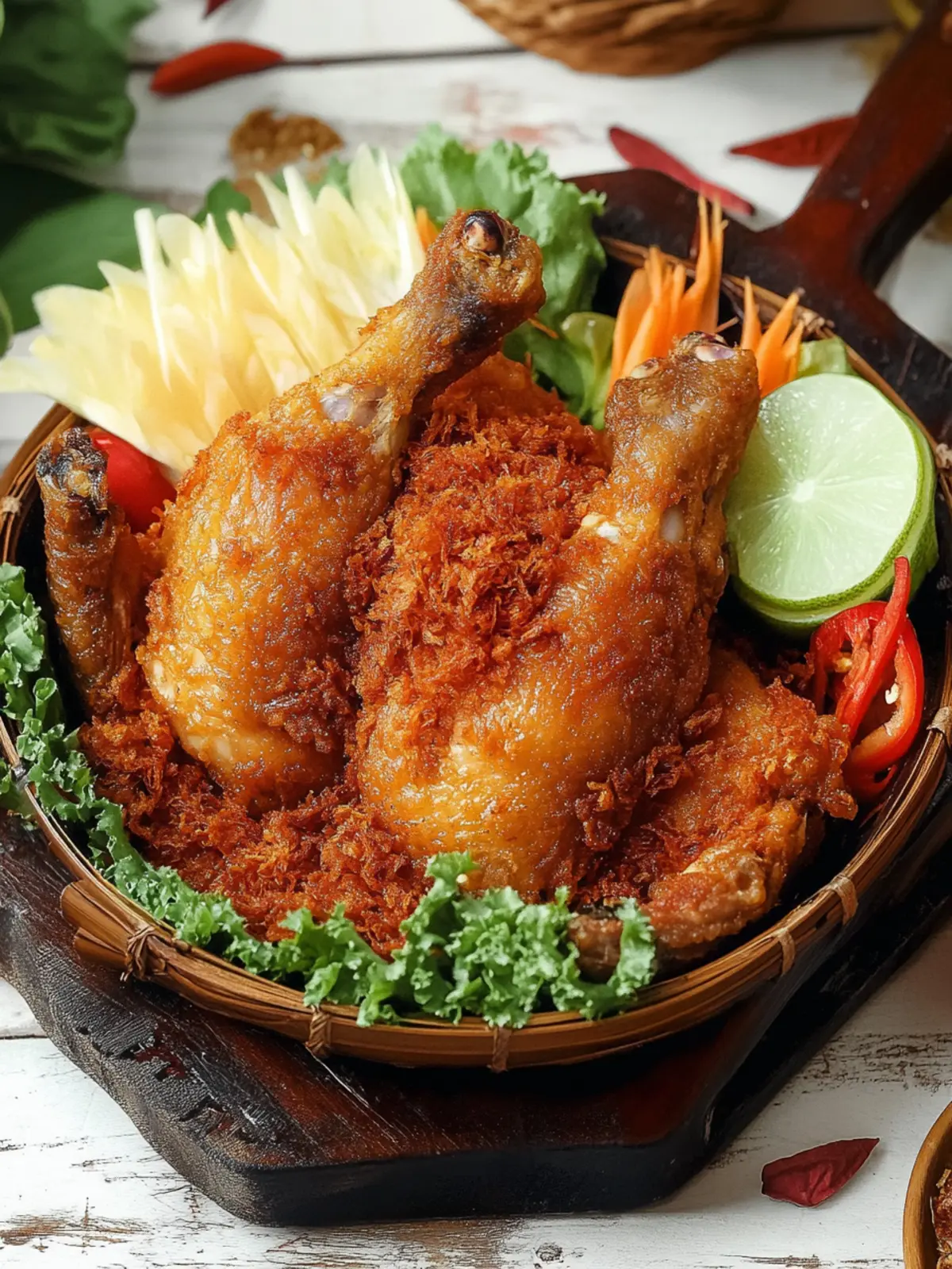 Indonesian Ayam Goreng That Will Wow Your Taste Buds 3 Indonesian Ayam Goreng (Fried Chicken)