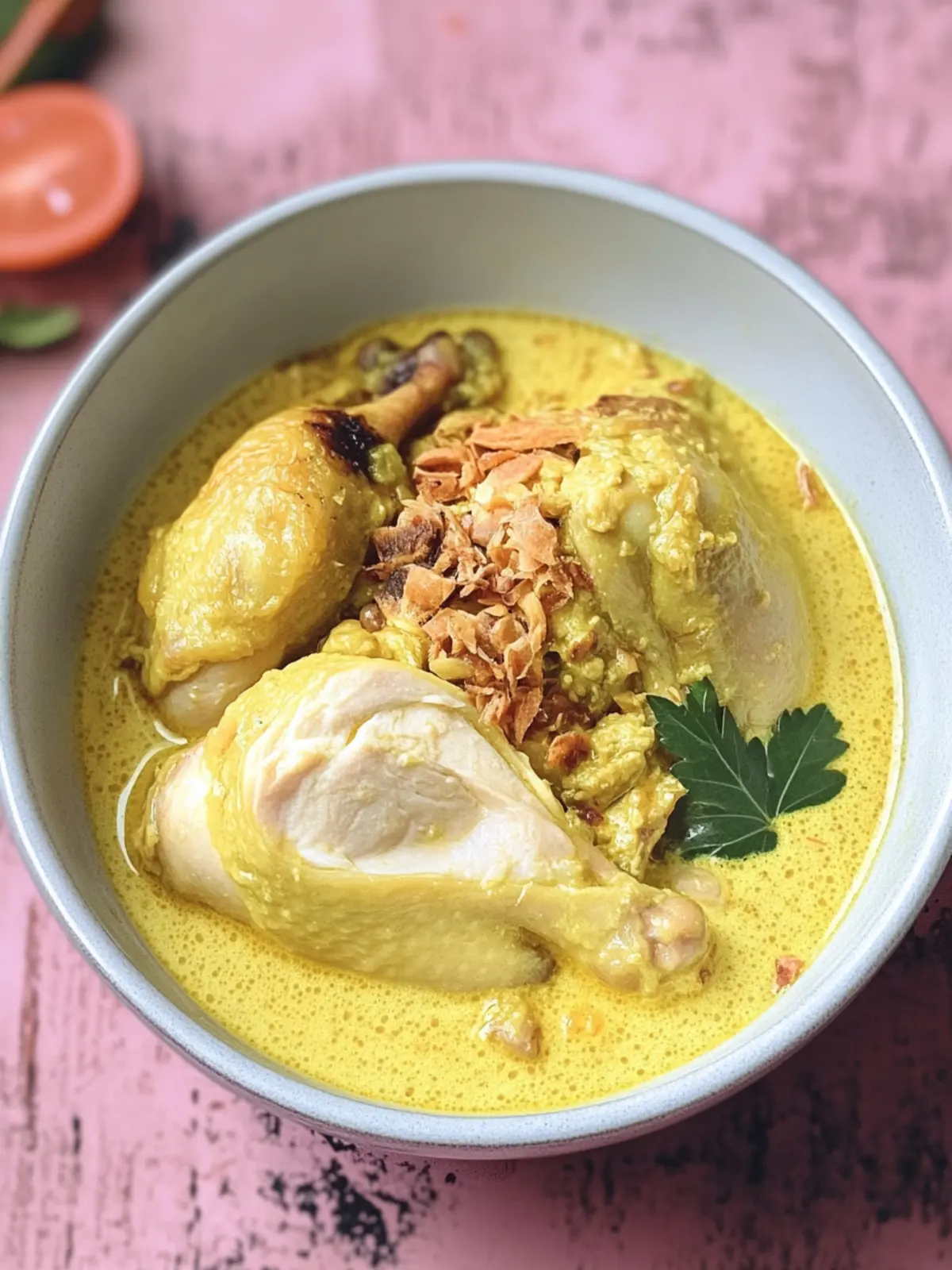 Indonesian Opor Ayam: Comforting Coconut Chicken Stew Recipe 2 Indonesian Opor Ayam (Coconut Chicken Stew)