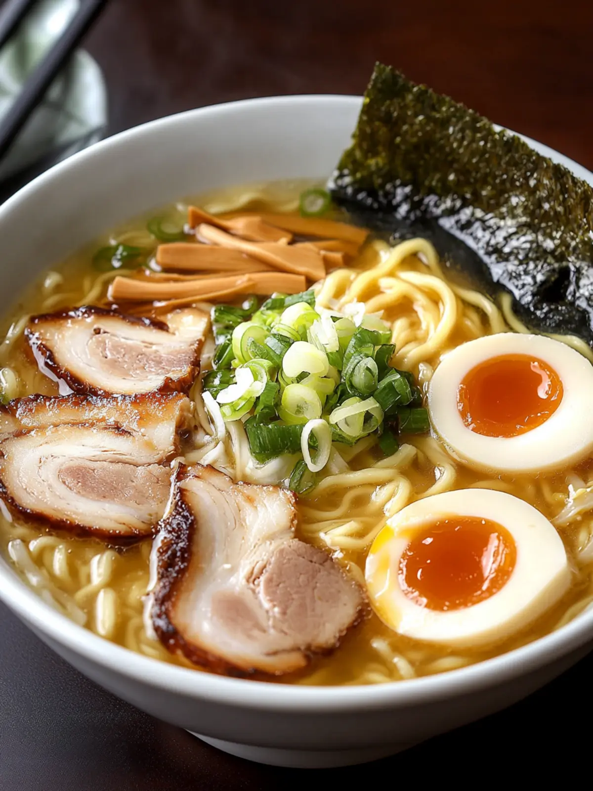 Savory Japanese Ramen Noodle Soup with Pork Belly Bliss 2 Japanese Ramen (Noodle Soup)