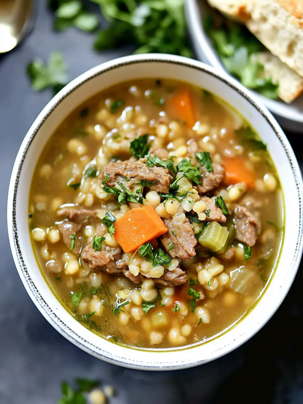 Hearty Beef Barley Soup for Cozy Weeknight Dinners 2 Beef Barley Soup