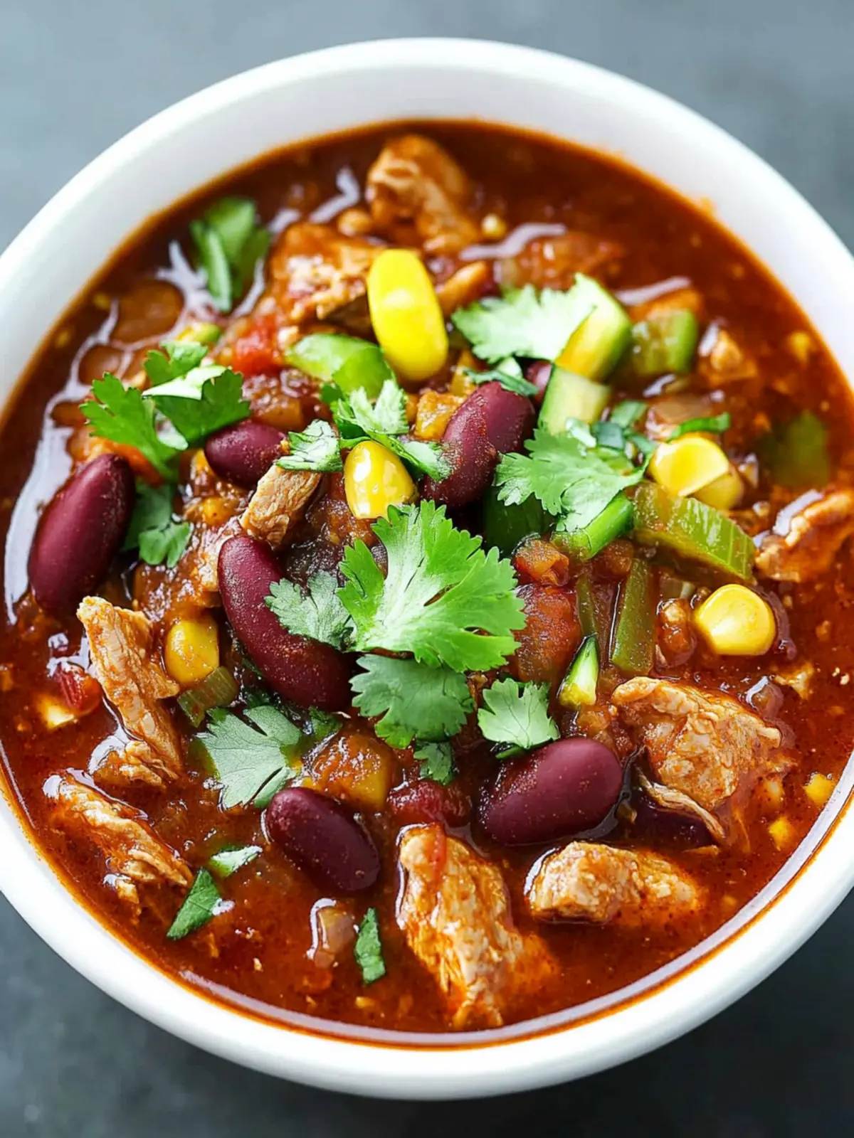 Hearty Slow Cooker Red Pork Chili for Cozy Nights 2 Slow Cooker Red Pork Chili