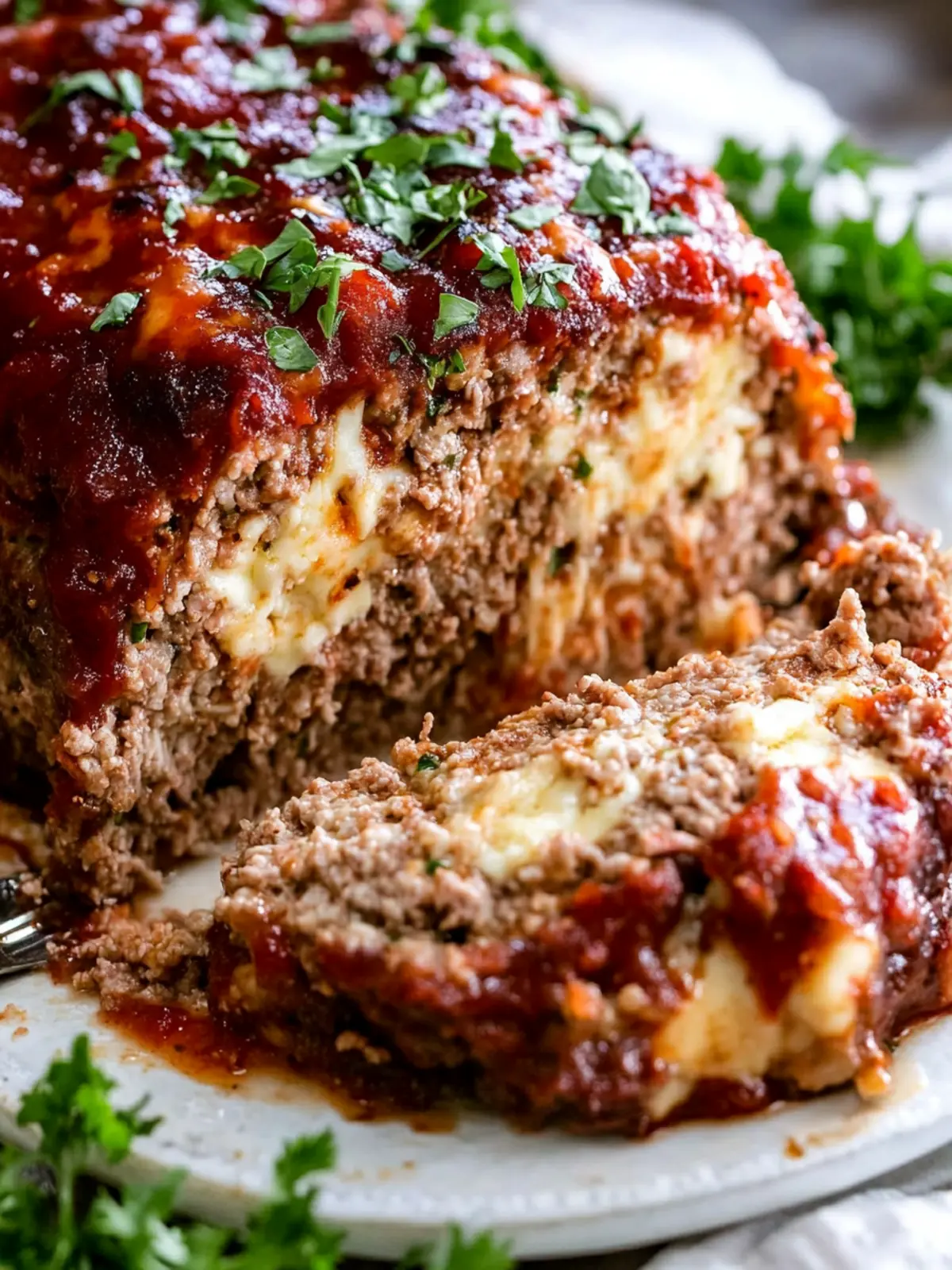 Mouthwatering Mozzarella Stuffed Crockpot Meatloaf Delight 2 Mozzarella Stuffed Crockpot Meatloaf