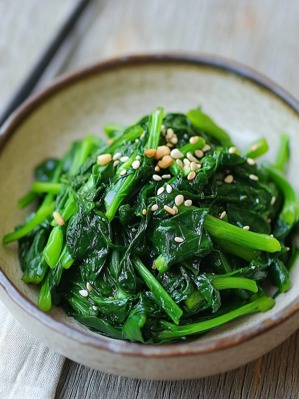 Sigeumchi Namul: Your New Favorite Korean Spinach Dish 2 Sigeumchi Namul (Korean Spinach Side Dish)