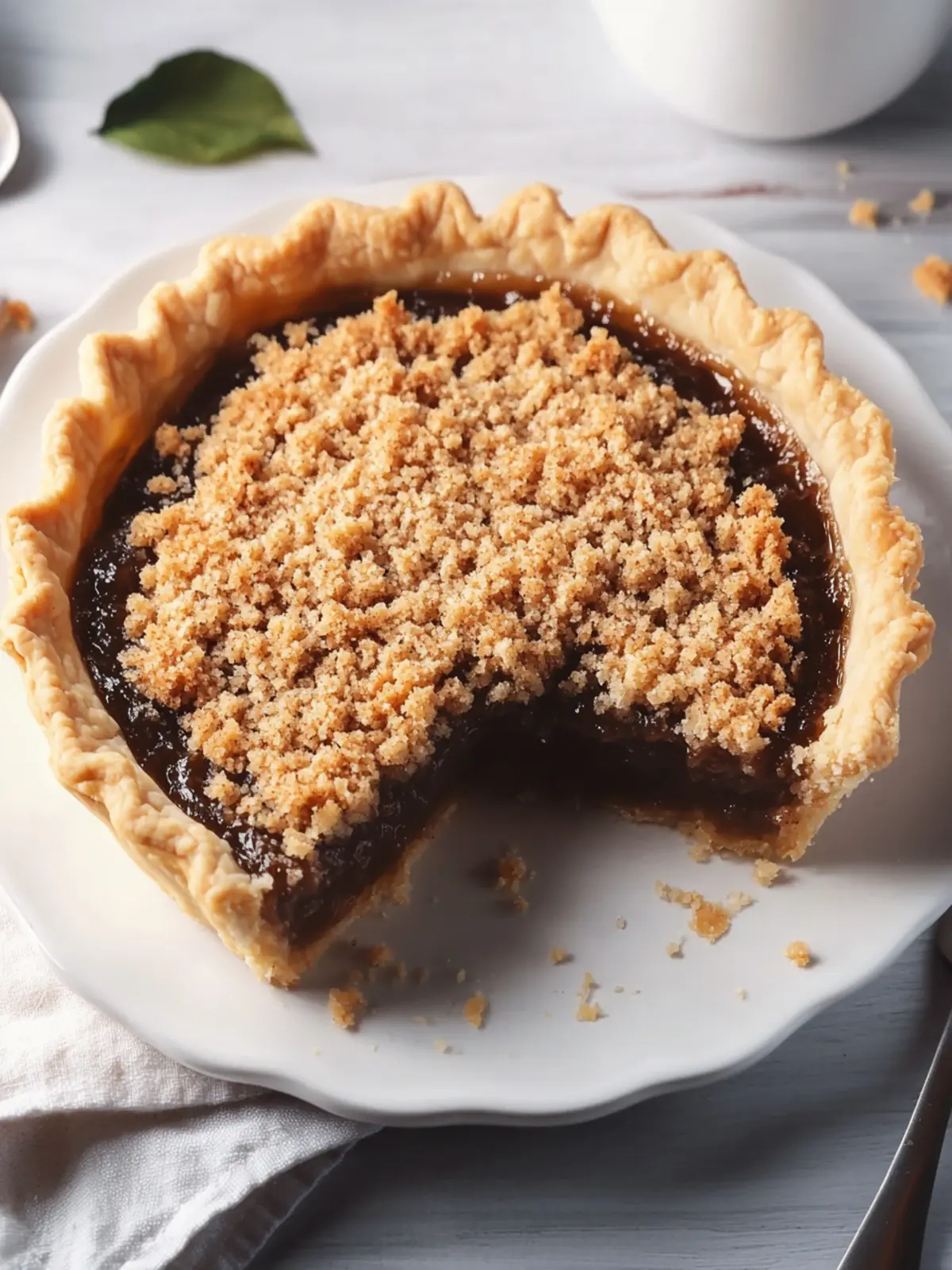 Deliciously Simple Shoofly Pie: A Cozy Molasses Crumb Treat 3 Shoofly Pie (Molasses Crumb Pie)