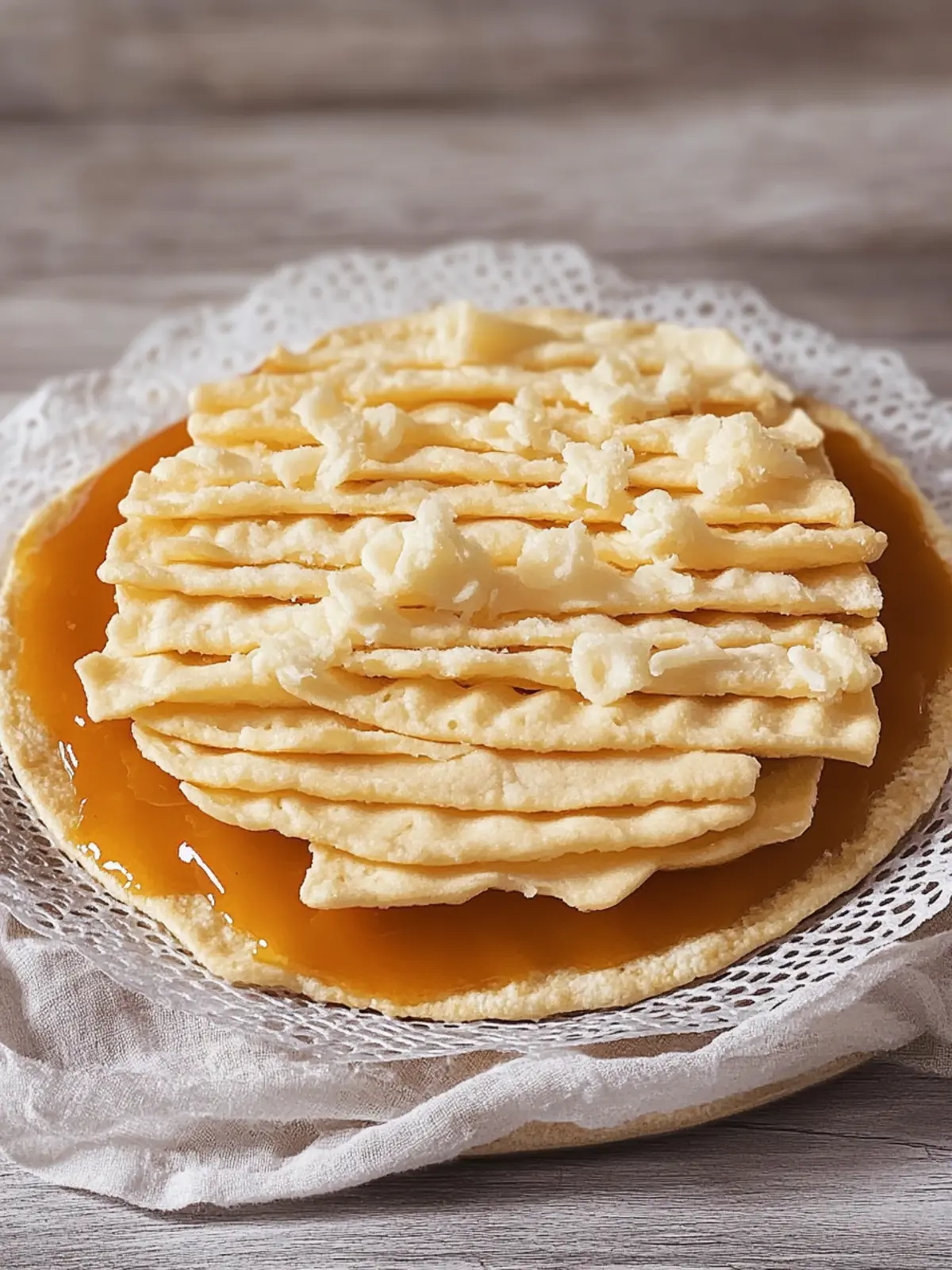 Delight in Homemade Colombian Obleas: Crunchy Wafer Desserts 4 Colombian Obleas (Wafer Dessert)