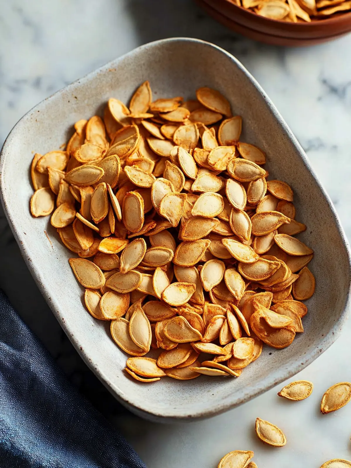 Savory Roasted Pumpkin Seeds: Crunchy Fall Snack Delight 3 Roasted Pumpkin Seeds