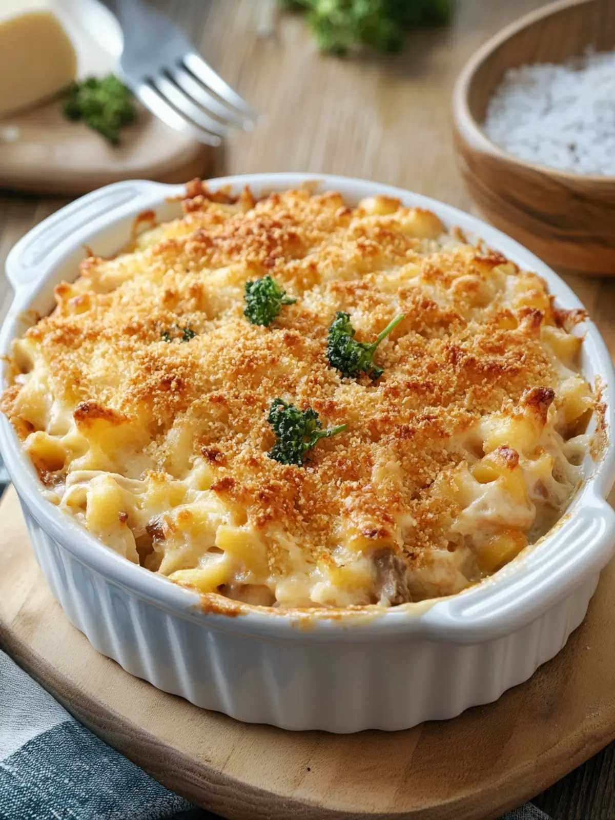 Ultimate Tuna Casserole: A Cozy Baked Dish Everyone Loves 4 Tuna Casserole (Baked Tuna and Noodle Dish)