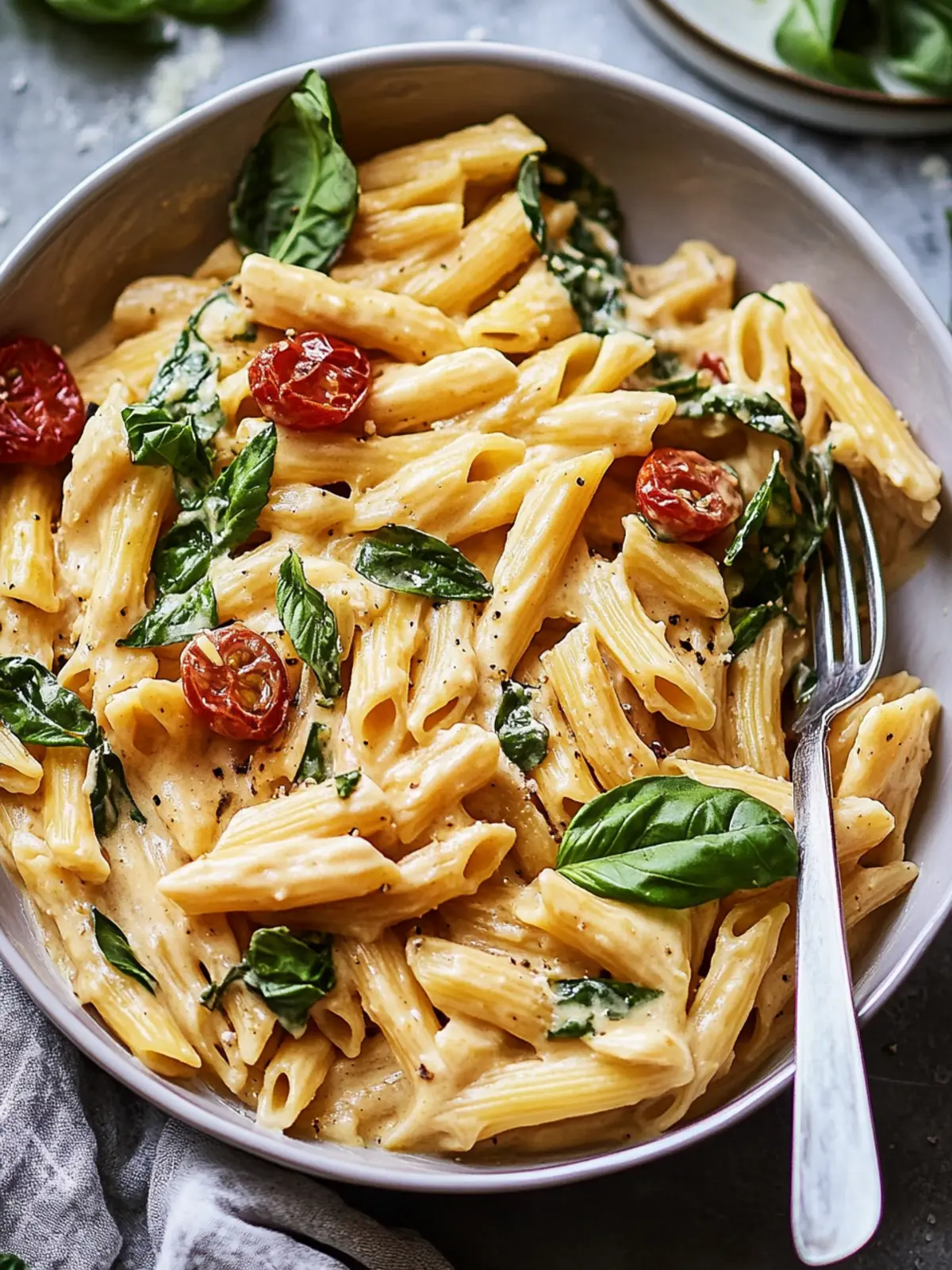Vegan Creamy Tuscan Pasta in 30 Minutes of Pure Bliss 5 Vegan Creamy Tuscan Pasta