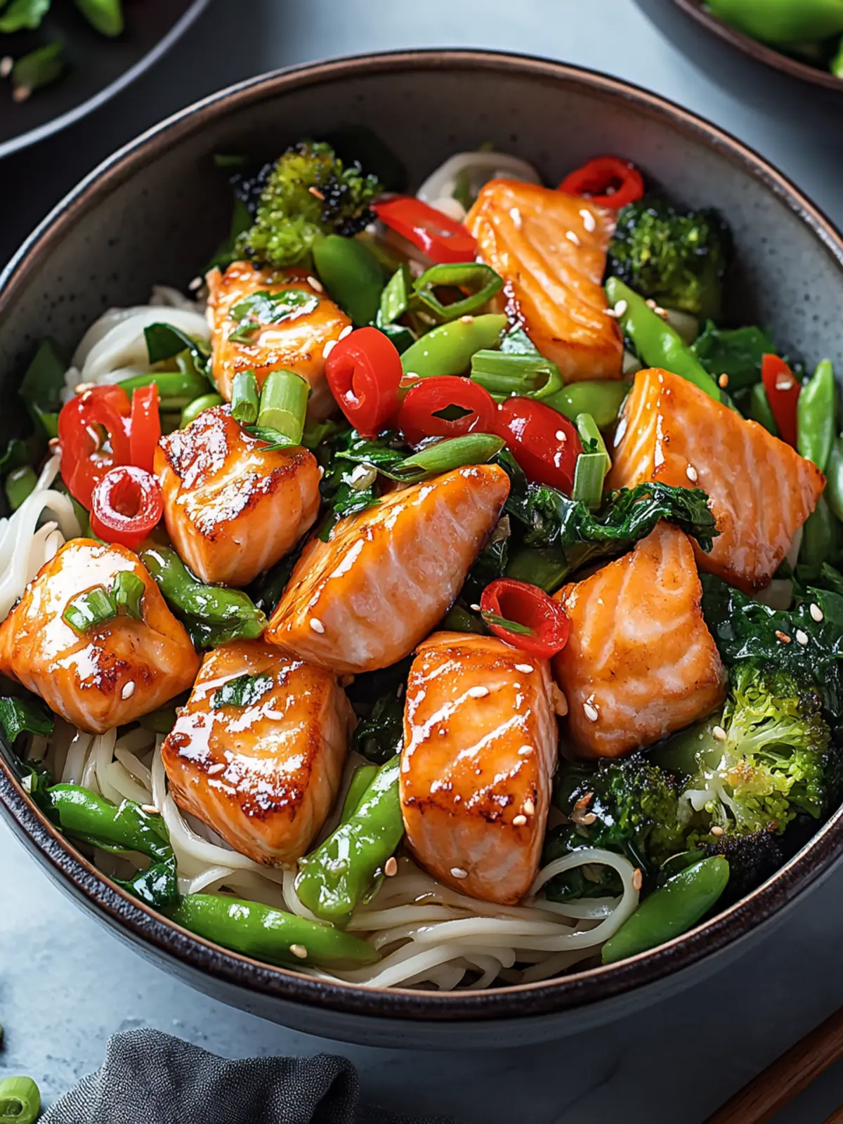 Quick Salmon Stir Fry for a Flavor-Packed Weeknight Win 3 Quick Salmon Stir Fry