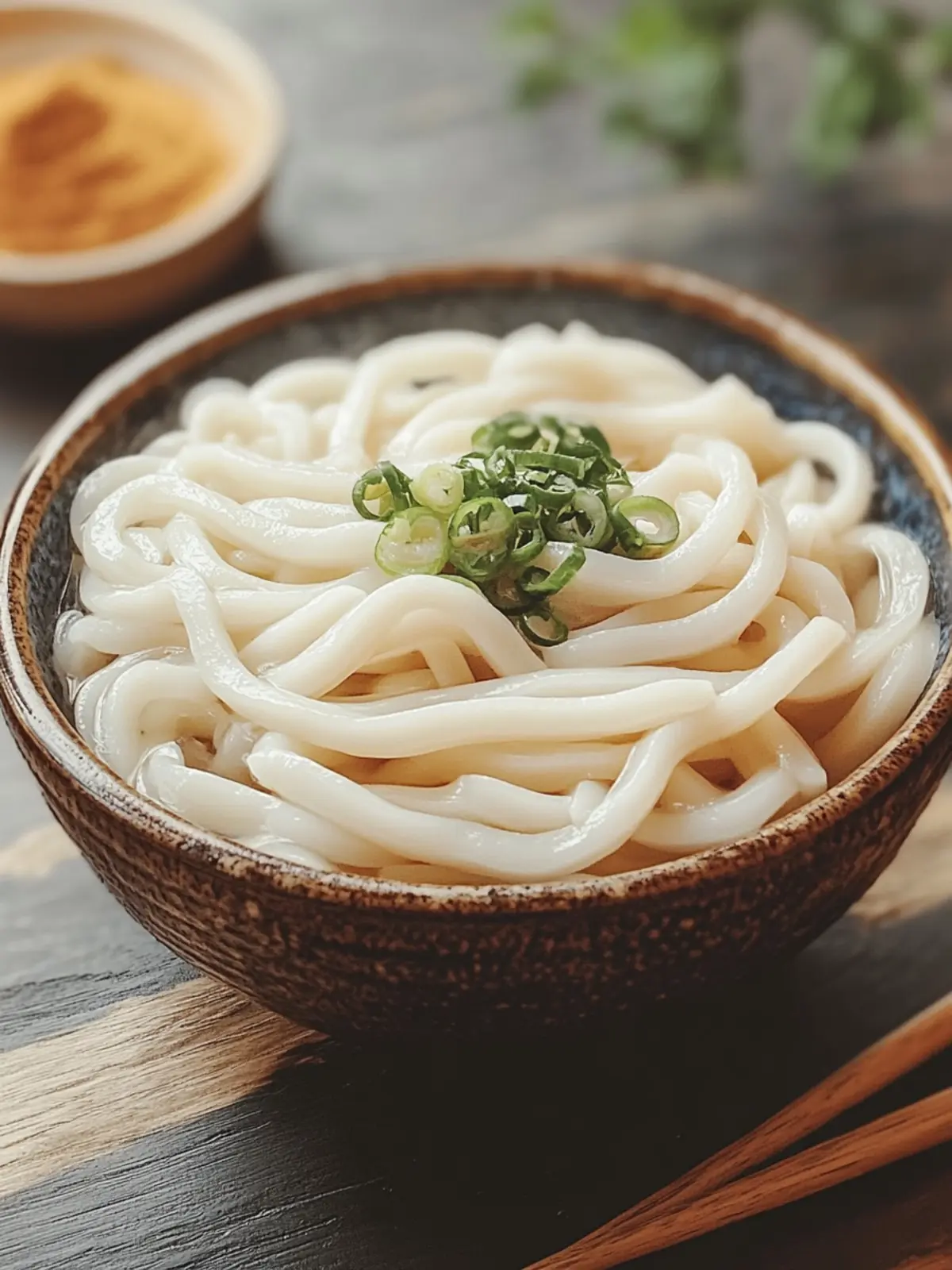Savory Japanese Udon Noodles: A Homemade Comfort Bowl 5 Japanese Udon (Thick Wheat Noodles)