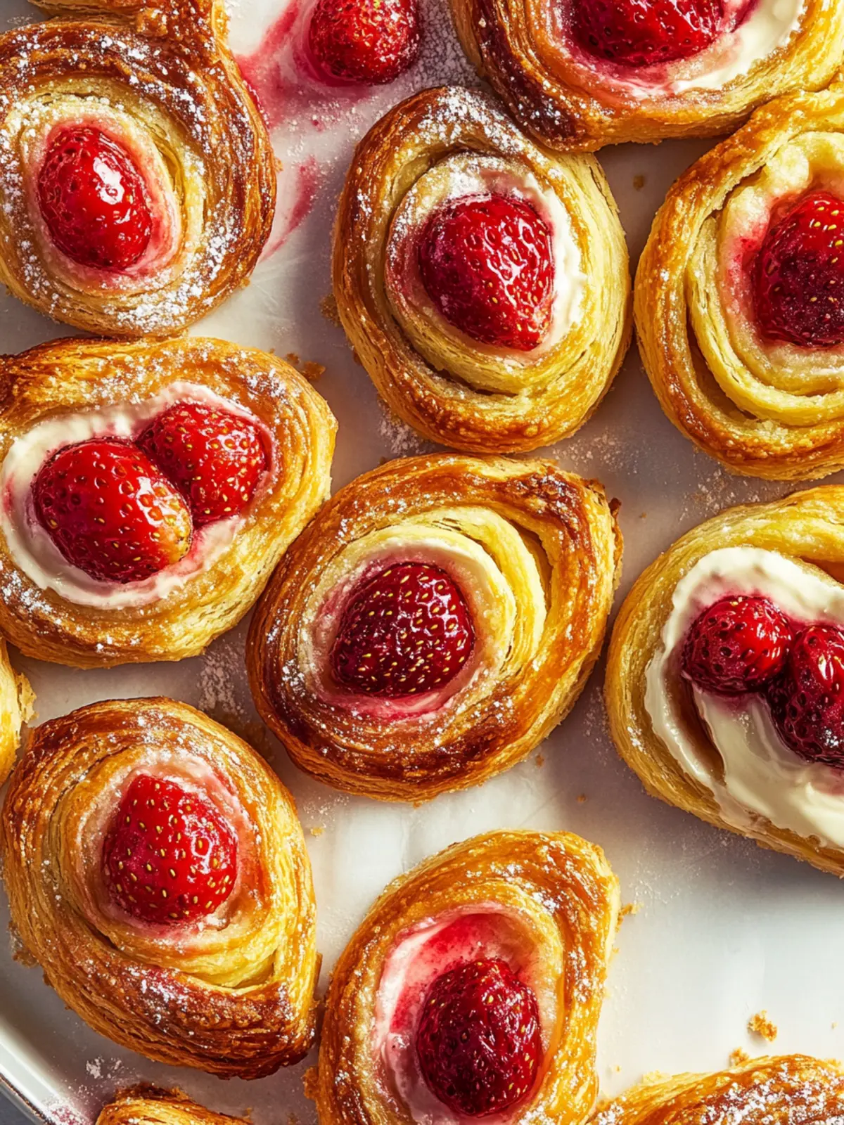 Irresistible Strawberry Palmiers: A Sweet, Flaky Treat 4 Strawberry Palmiers
