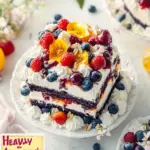 Blueberry Heaven on Earth Cake Dessert in 20 Minutes 9 HEAVEN ON EARTH CAKE DESSERT