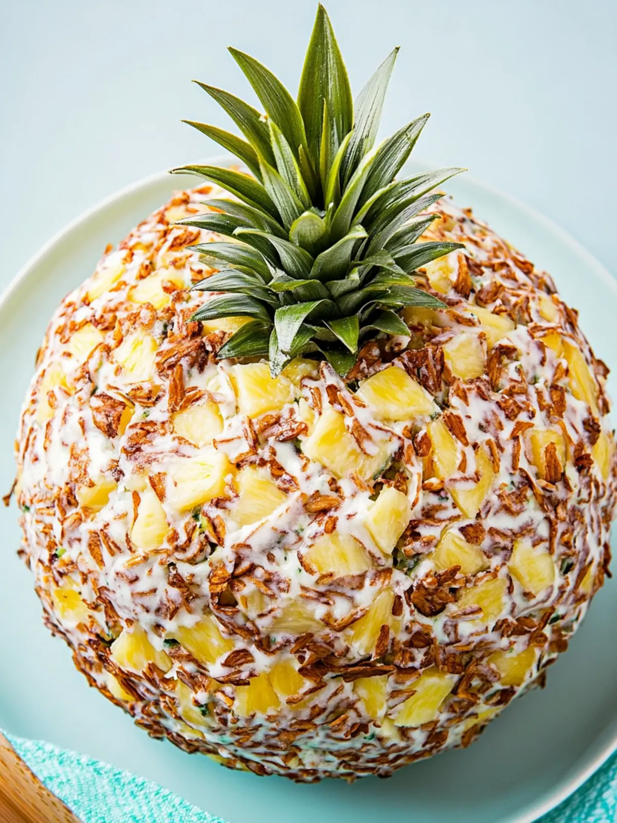 Irresistible Pineapple Cheese Ball: Ultimate Party Pleaser 5 Pineapple Cheese Ball