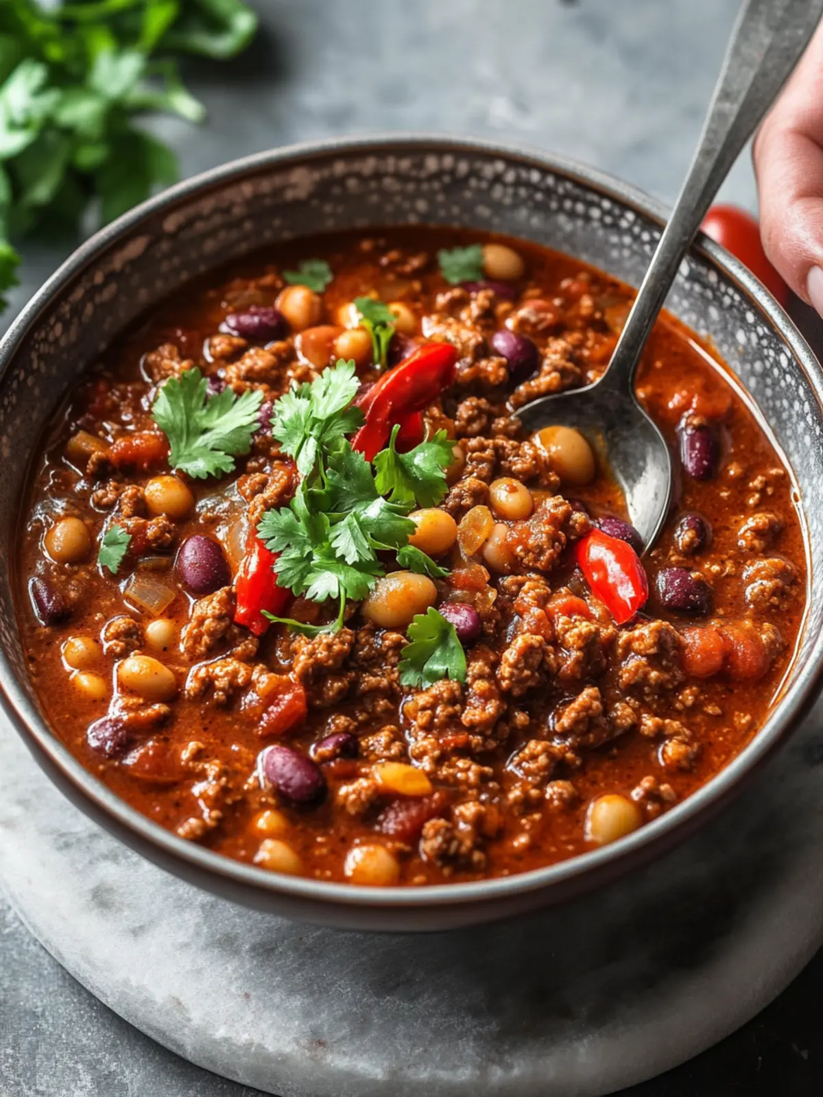 Mouthwatering Chili con Carne: The Ultimate Spiced Meat and Bean Stew 5 Chili con Carne (Spiced Meat and Bean Stew)