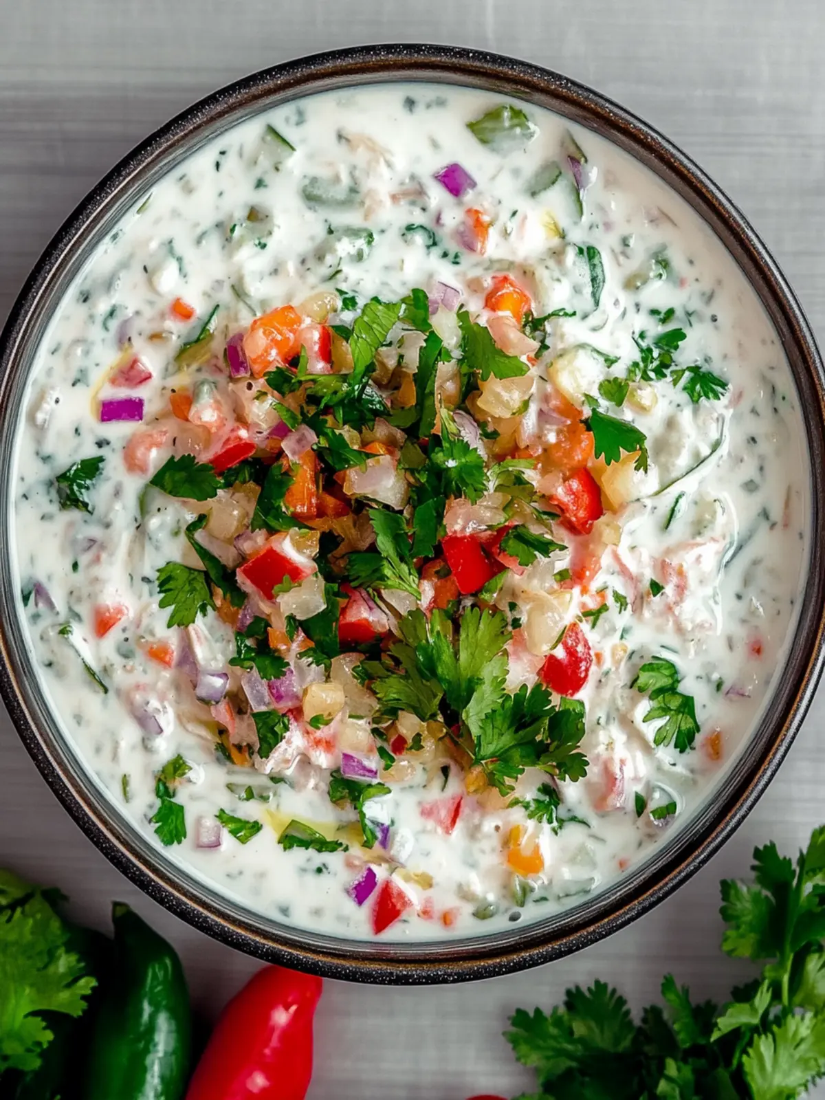 Vegan Mixed Vegetable Raita: Your New Favorite Cooling Dip 2 Vegan Mixed Vegetable Raita