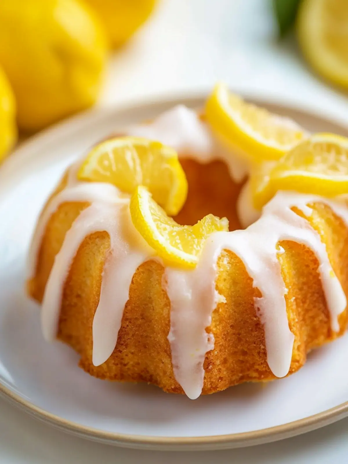 Moist Lemon Mini Bundt Cakes with Lemon Icing for Perfect Gatherings 3 Moist Lemon Mini Bundt Cakes with Lemon Icing