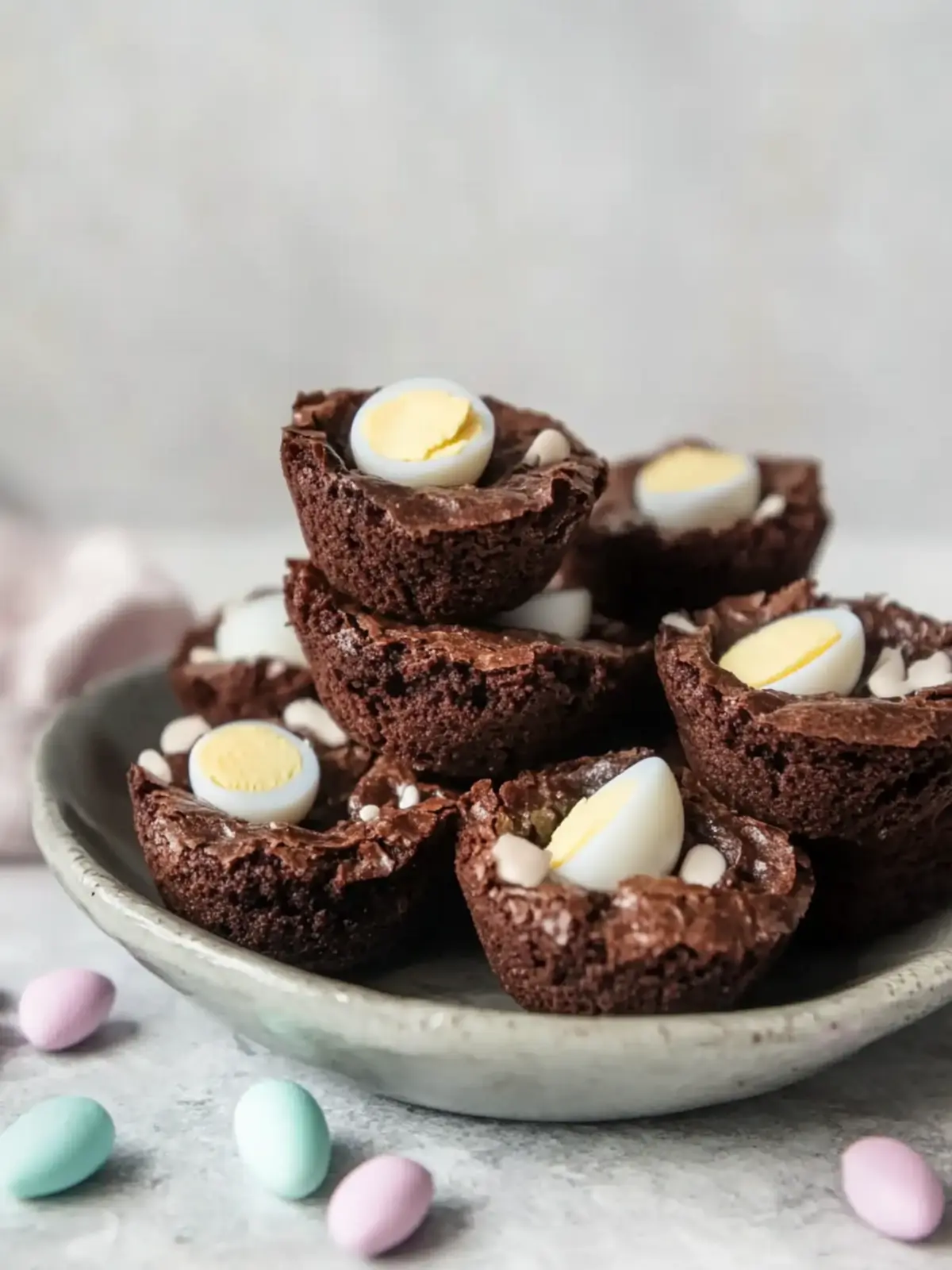 Mini Egg Brownie Bites: Irresistibly Cute Easter Delights 5 Mini Egg Brownie Bites