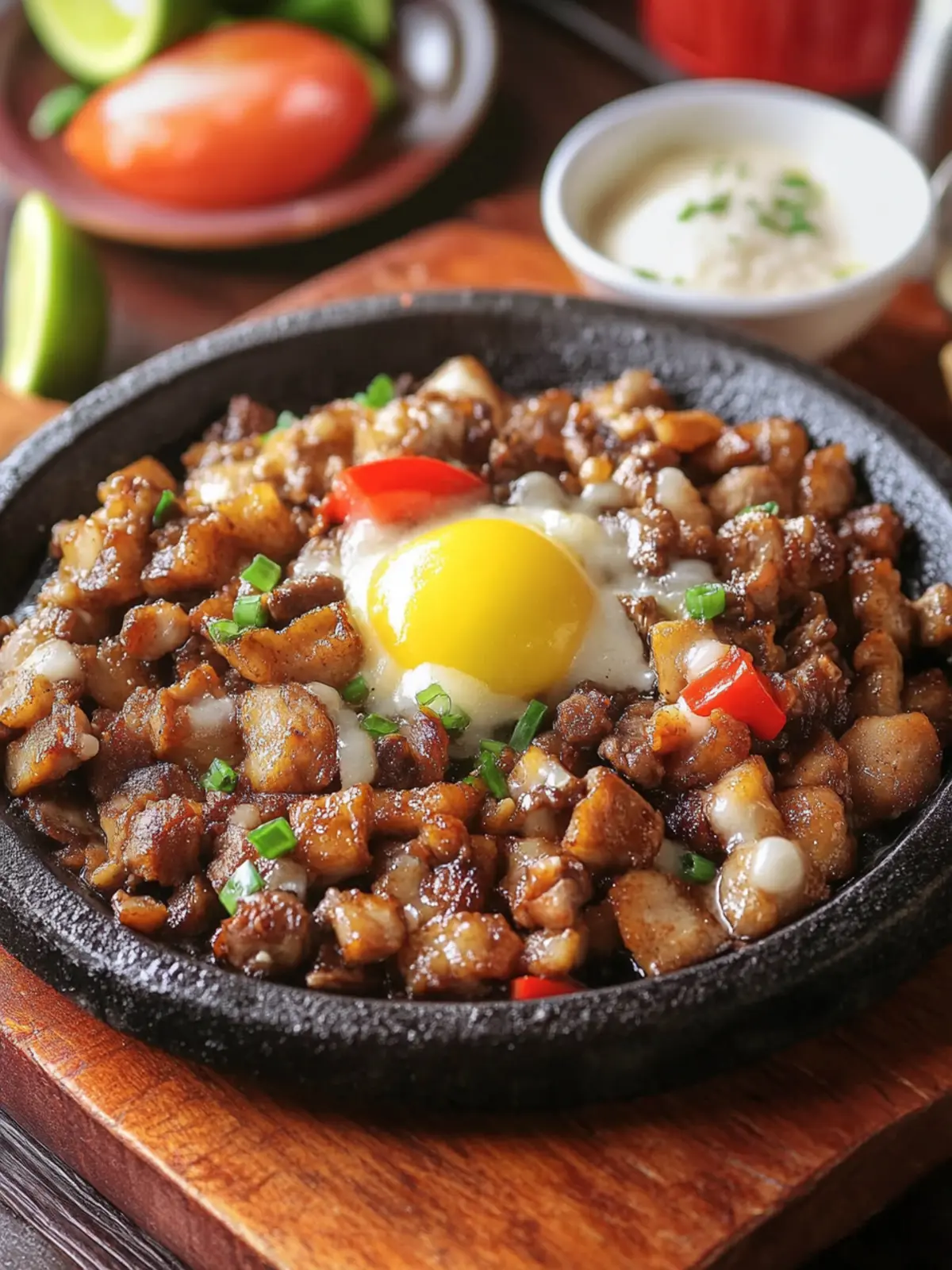 Savor Filipino Sisig: Sizzling Pork Recipe for Bold Flavors 4 Filipino Sisig (Sizzling Pork)