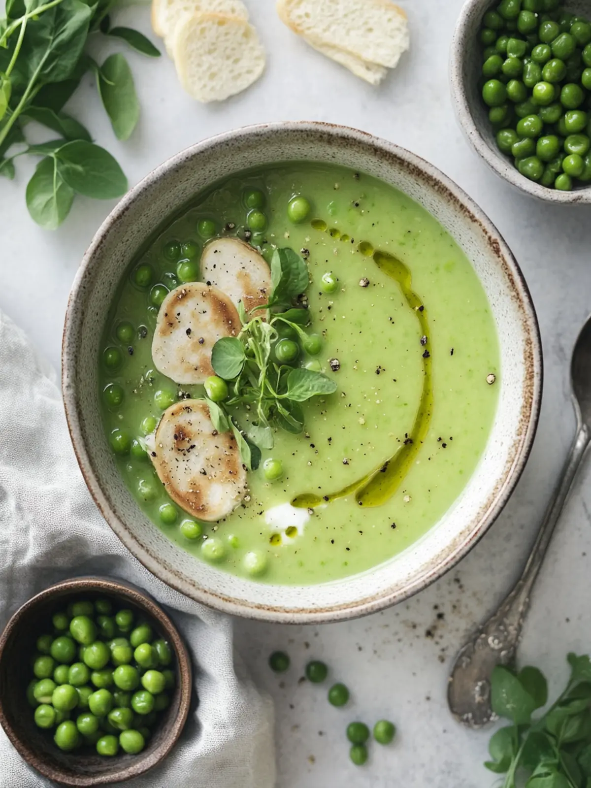 Wholesome Fresh Pea Soup for a Vibrant Spring Night 4 Fresh Pea Soup