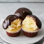 Indulge in Boston Cream Pie Cupcakes - Easy & Irresistible! 8 Boston Cream Pie Cupcakes