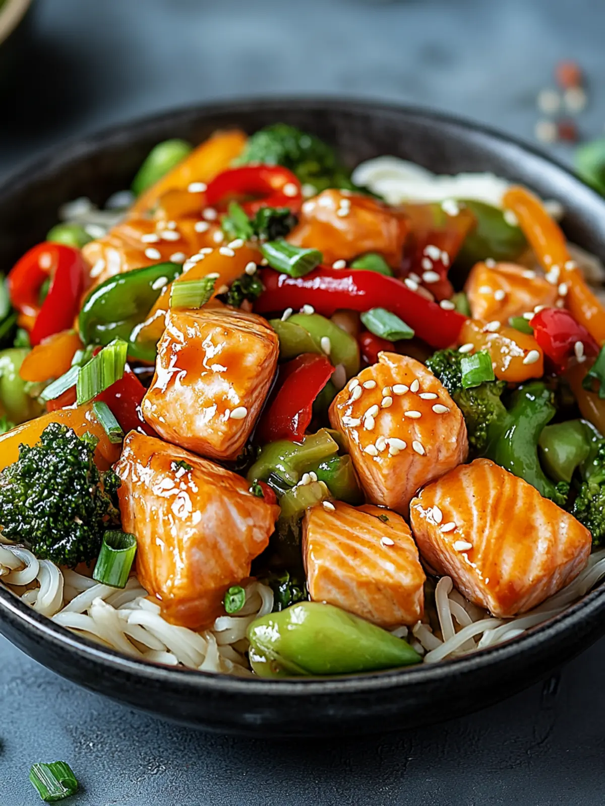 Quick Salmon Stir Fry for a Flavor-Packed Weeknight Win 2 Quick Salmon Stir Fry