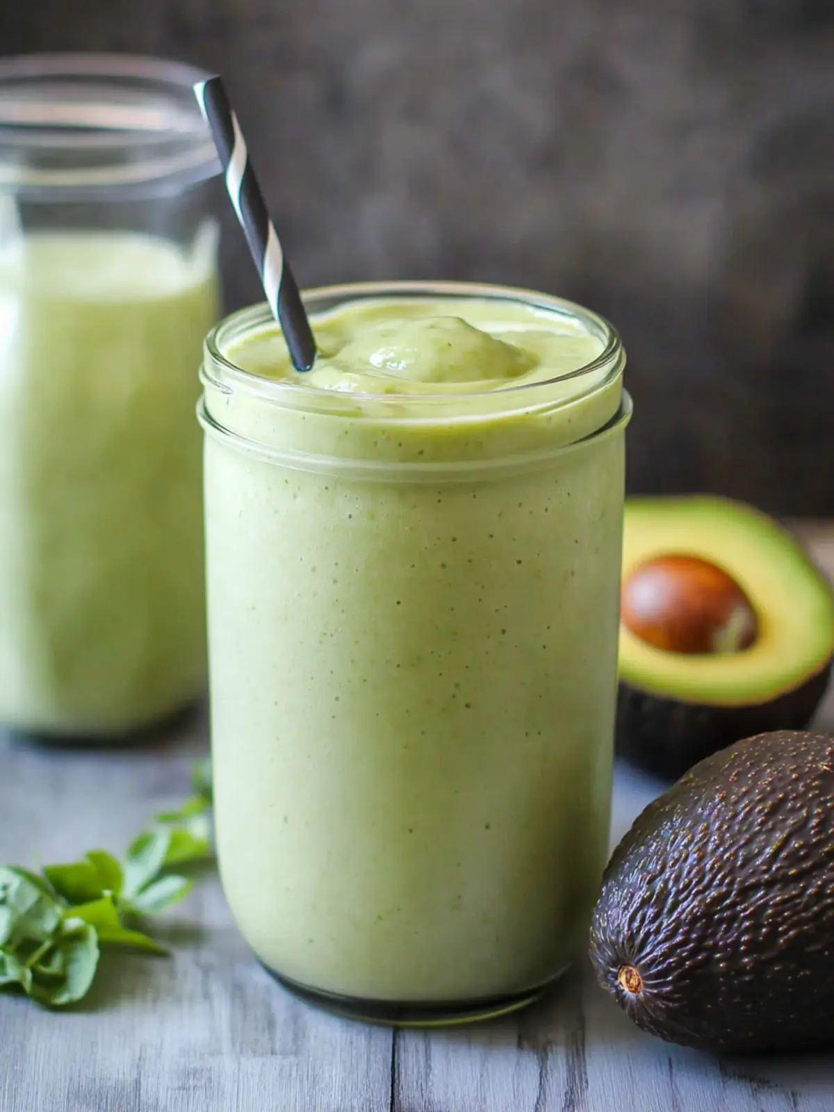 Deliciously Creamy Avocado Milkshake in 5 Minutes 4 Avocado Milkshake