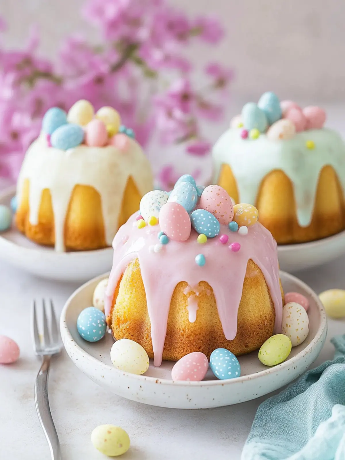 Surprise Inside Mini Easter Bundt Cakes That Wow Your Guests 4 Surprise Inside Mini Easter Bundt Cakes