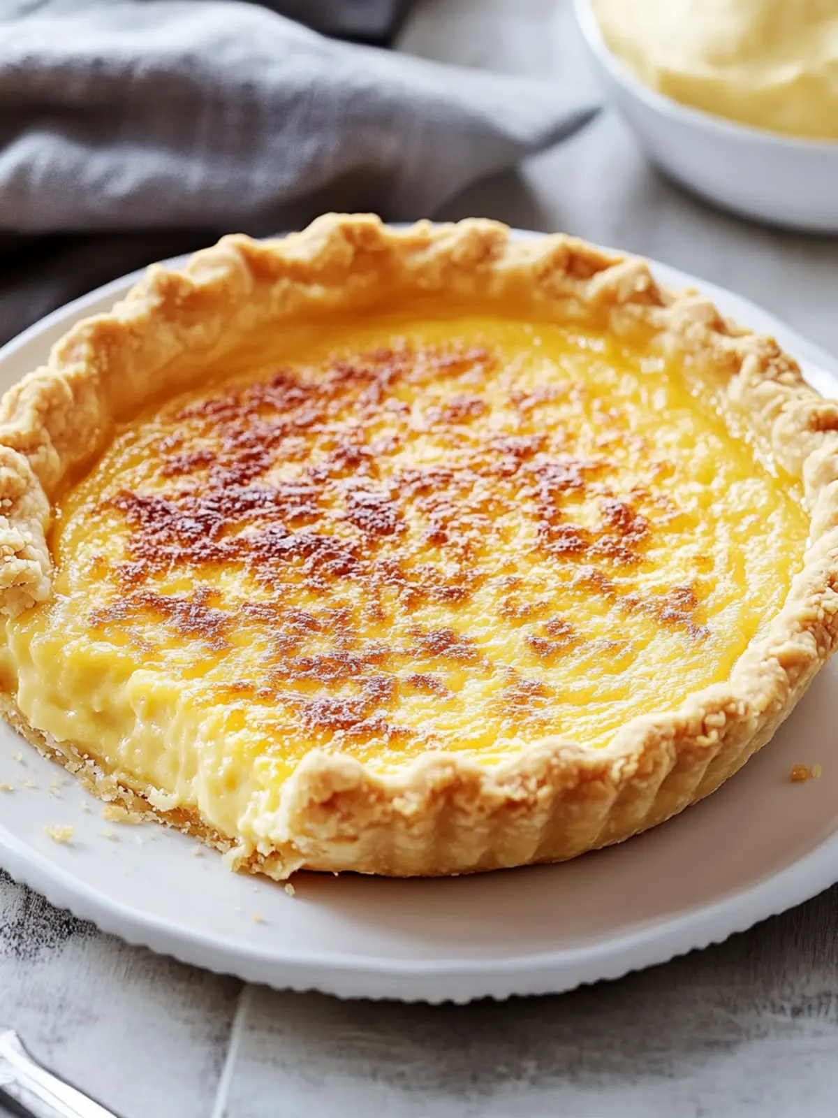 Decadent Chess Pie A Classic Custard Pie with Cornmeal Twist 5 Chess Pie (Custard Pie with Cornmeal)