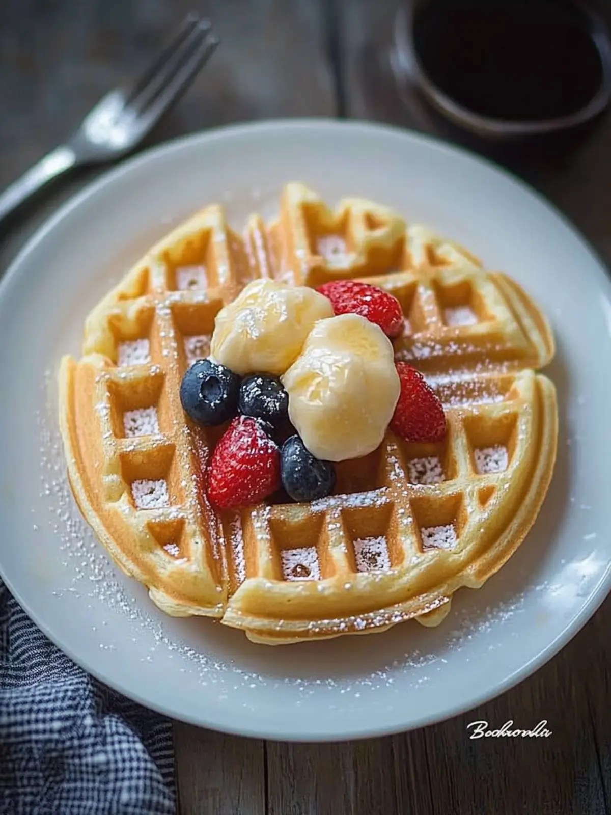 Buttermilk Waffles: Fluffy Bliss for Your Breakfast Table 4 Buttermilk Waffles
