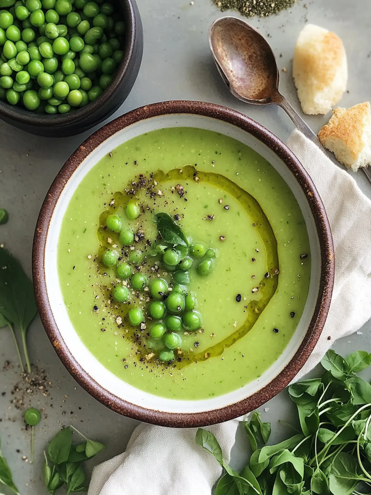Wholesome Fresh Pea Soup for a Vibrant Spring Night 3 Fresh Pea Soup