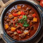 Hearty Hungarian Gulyás: A Comforting Beef Goulash Experience 6 Hungarian Gulyás (Beef Goulash)