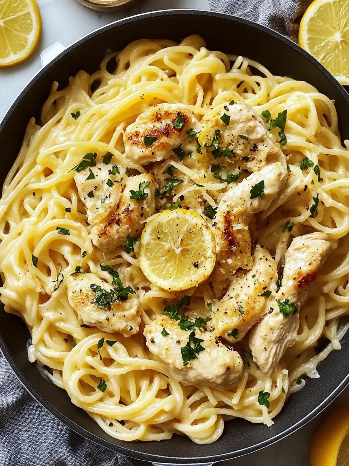 Easy Chicken Piccata Pasta for a Zesty Weeknight Delight 2 Easy Chicken Piccata Pasta