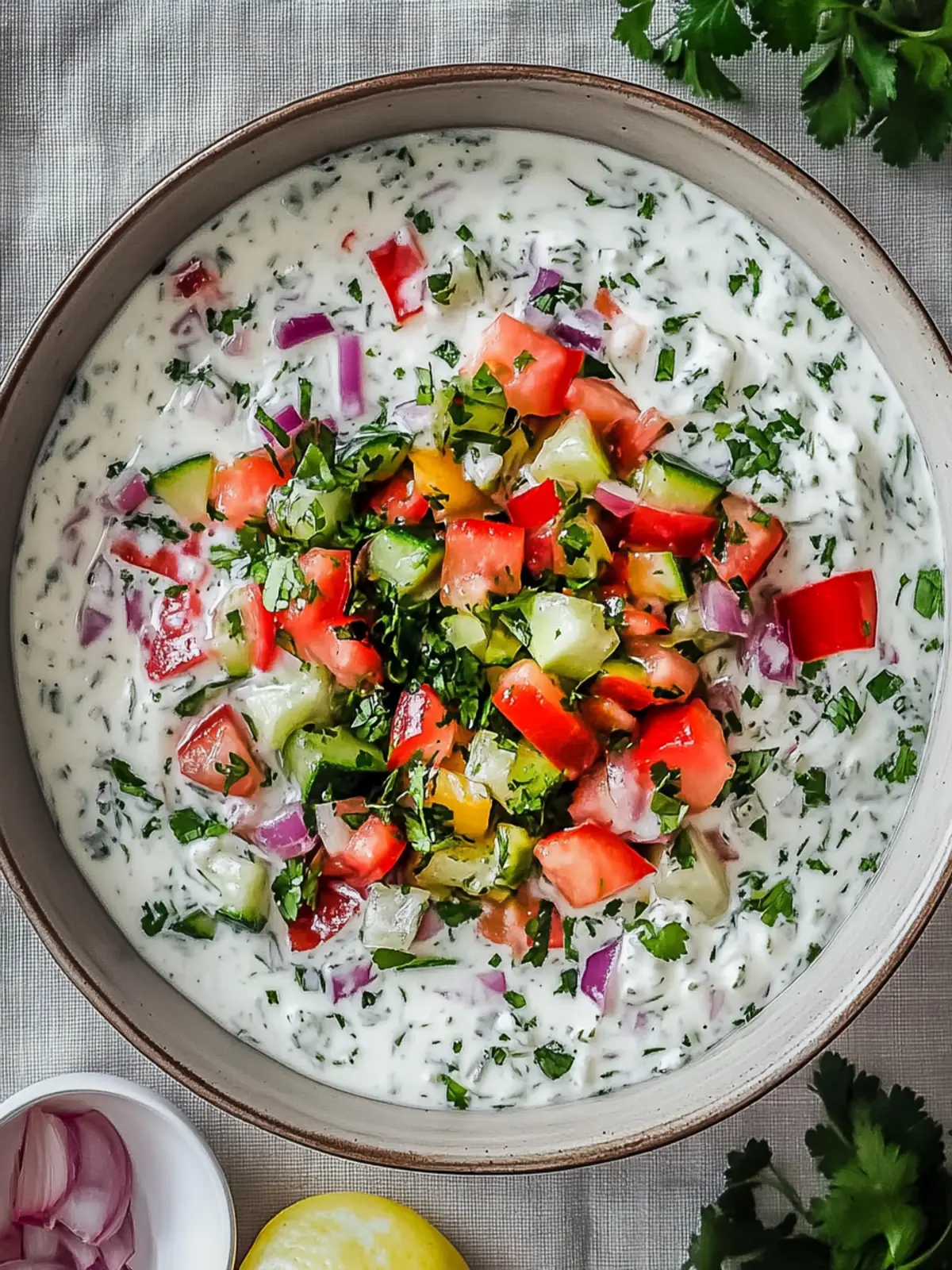 Vegan Mixed Vegetable Raita: Your New Favorite Cooling Dip 5 Vegan Mixed Vegetable Raita