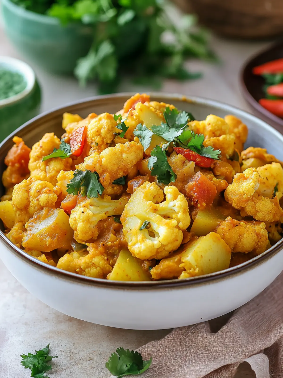 Unforgettable Indian Aloo Gobi: Comfort Food for Every Table 4 Indian Aloo Gobi (Potato and Cauliflower Curry)