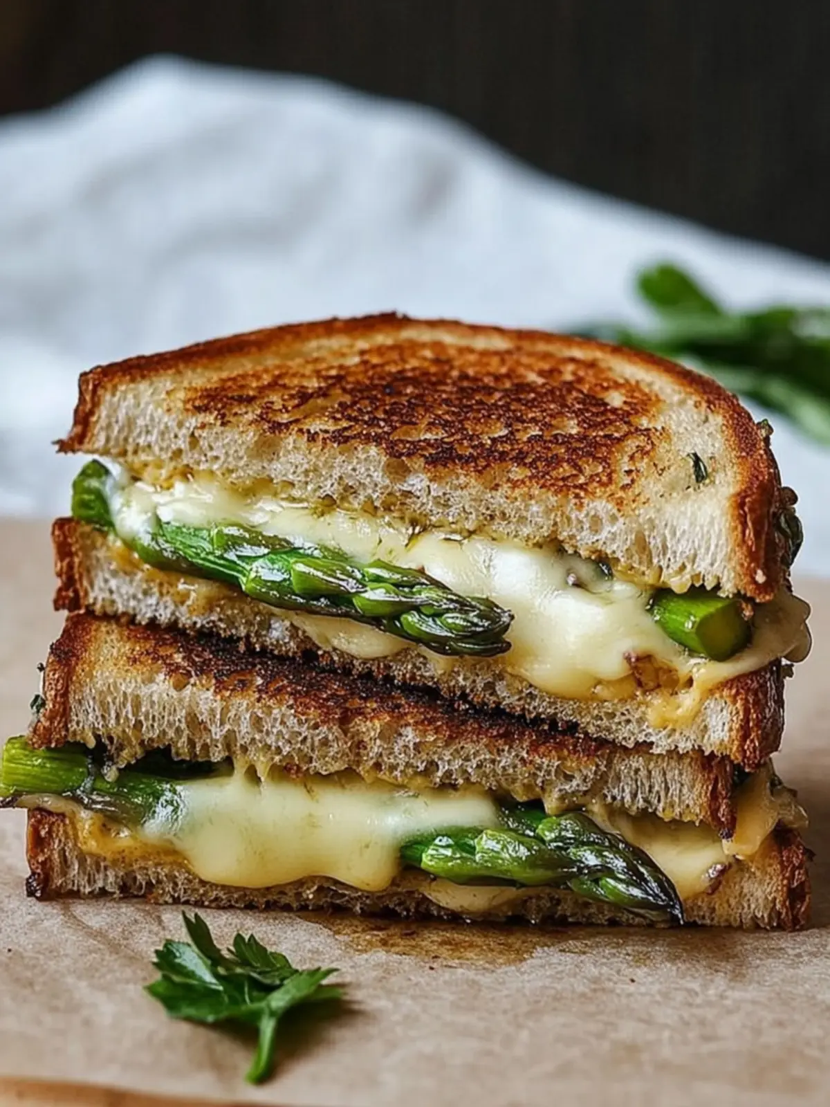 Irresistible Asparagus Grilled Cheese Sandwich You’ll Love 2 Asparagus Grilled Cheese Sandwich