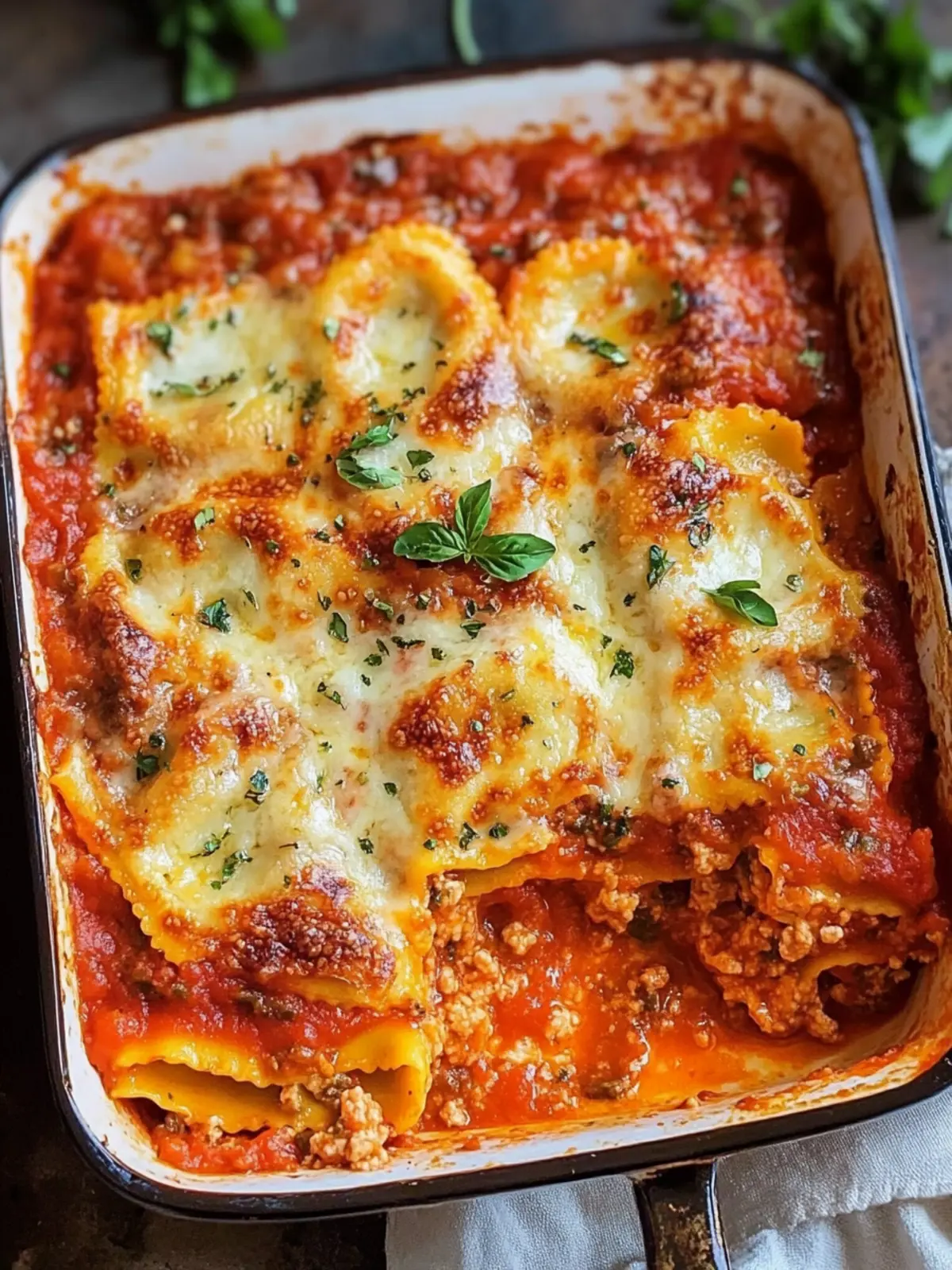 Delicious Ravioli Lasagna: Your New Family Favorite Recipe 3 Ravioli Lasagna