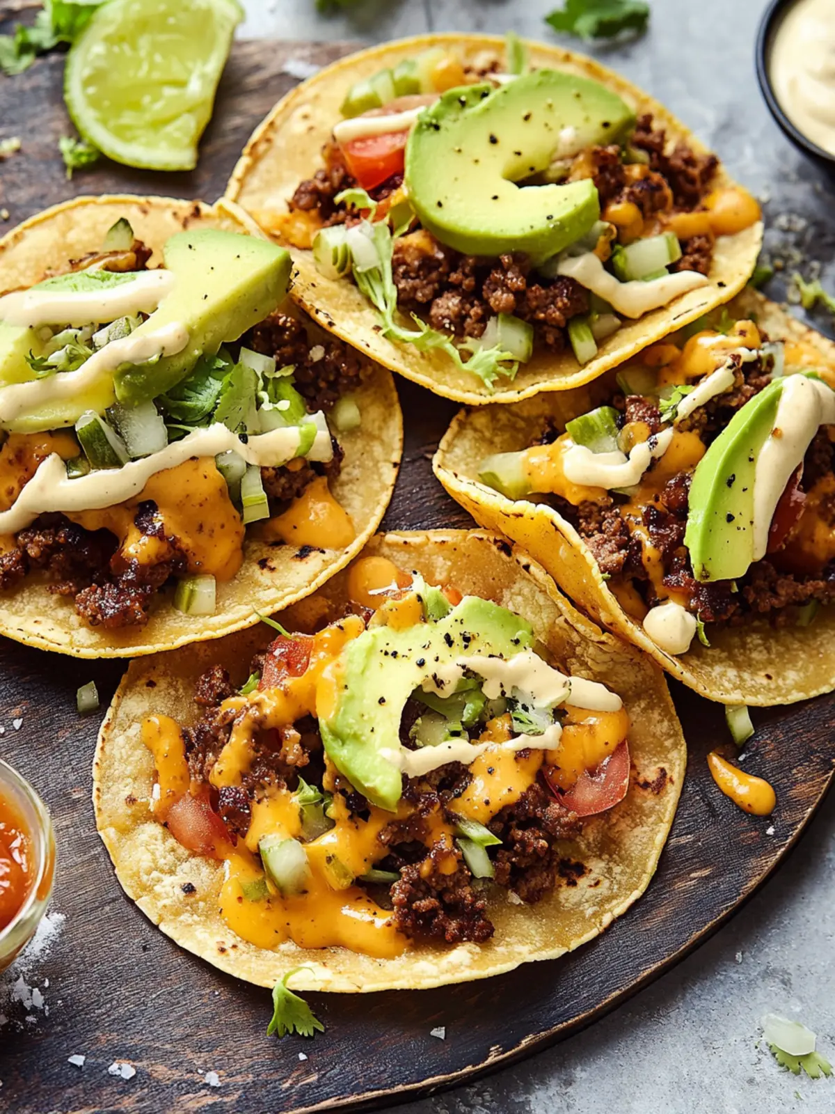 Smash Burger Tacos: Easy Comfort Food for Weeknight Fun 3 Smash Burger Tacos