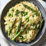 Creamy Cheesy Asparagus Orzotto for Cozy Spring Nights 8 Cheesy Asparagus Orzotto
