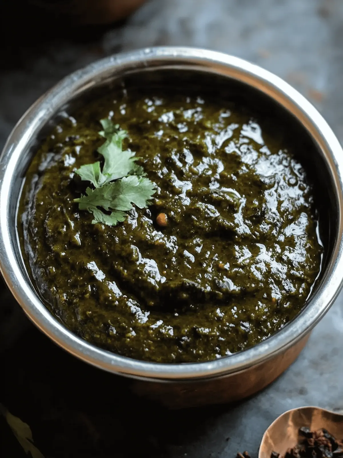 Discover Comfort with Indian Saag: Leafy Green Curry Bliss 3 Indian Saag (Leafy Green Curry)