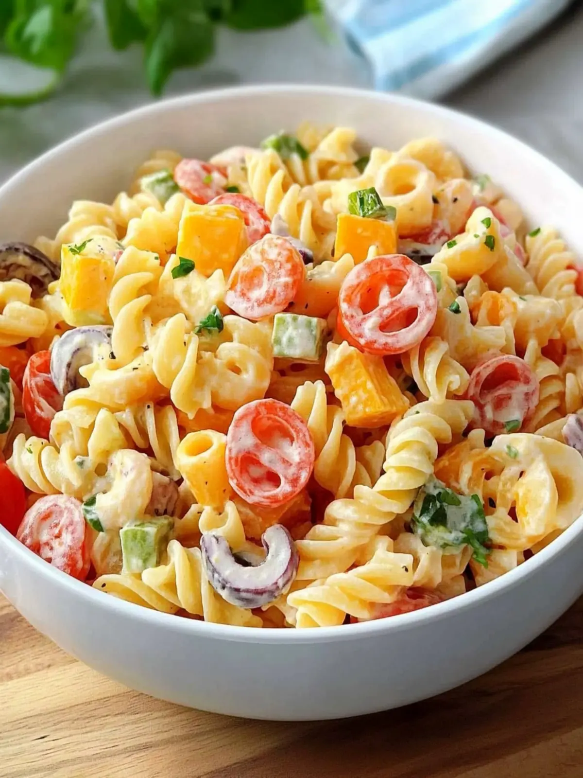 Wagon Wheel Pasta Salad: A Fun Twist for Summer Gatherings 4 Wagon Wheel Pasta Salad