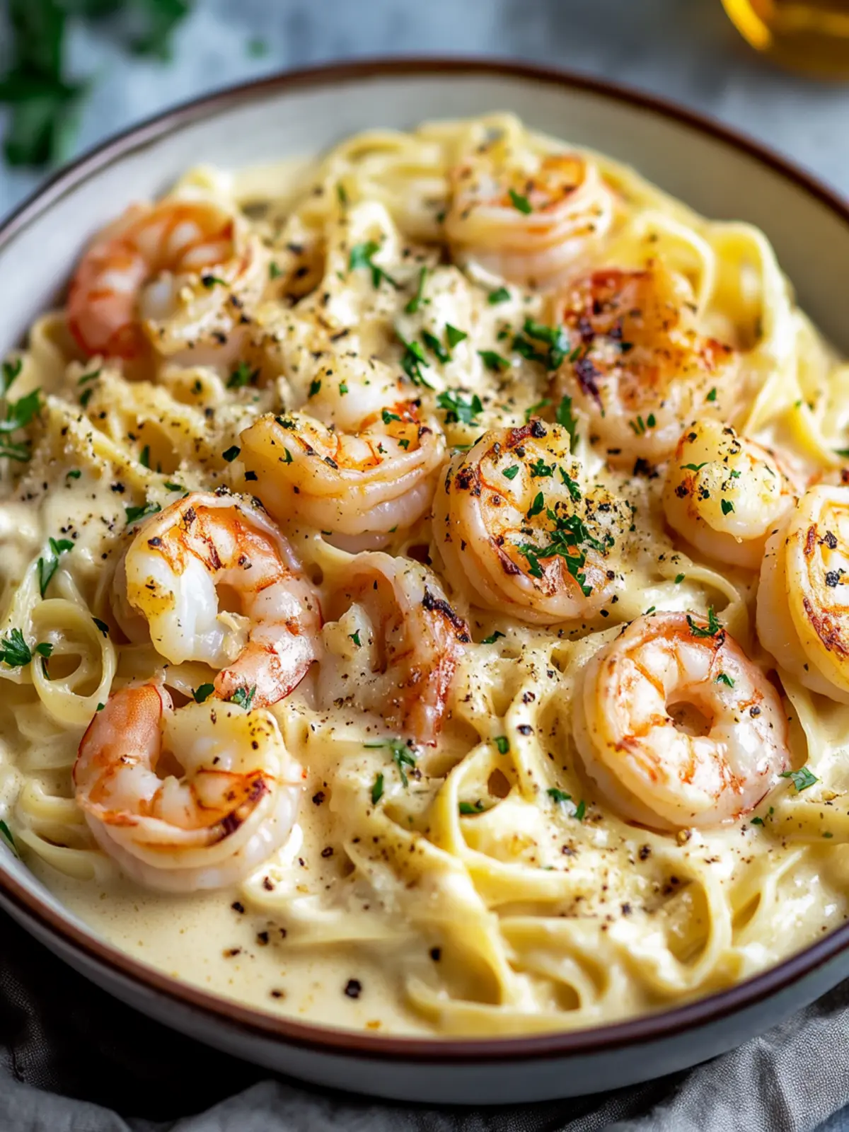 Creamy Garlic Butter Shrimp Alfredo for Cozy Nights In 4 Creamy Garlic Butter Shrimp Alfredo