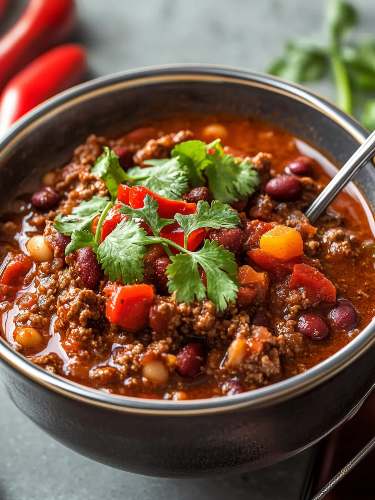 Mouthwatering Chili con Carne: The Ultimate Spiced Meat and Bean Stew 2 Chili con Carne (Spiced Meat and Bean Stew)
