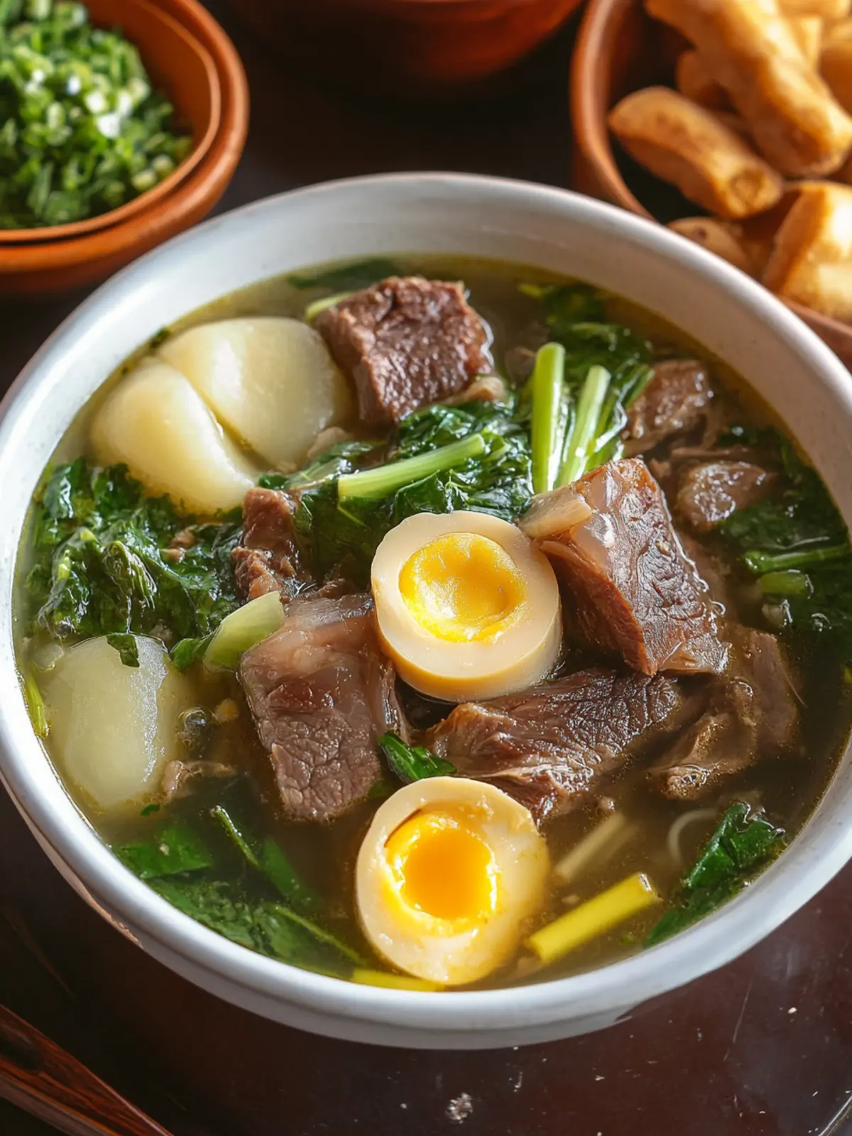 Hearty Filipino Bulalo: Comforting Beef Shank Soup Recipe 4 Filipino Bulalo (Beef Shank Soup)