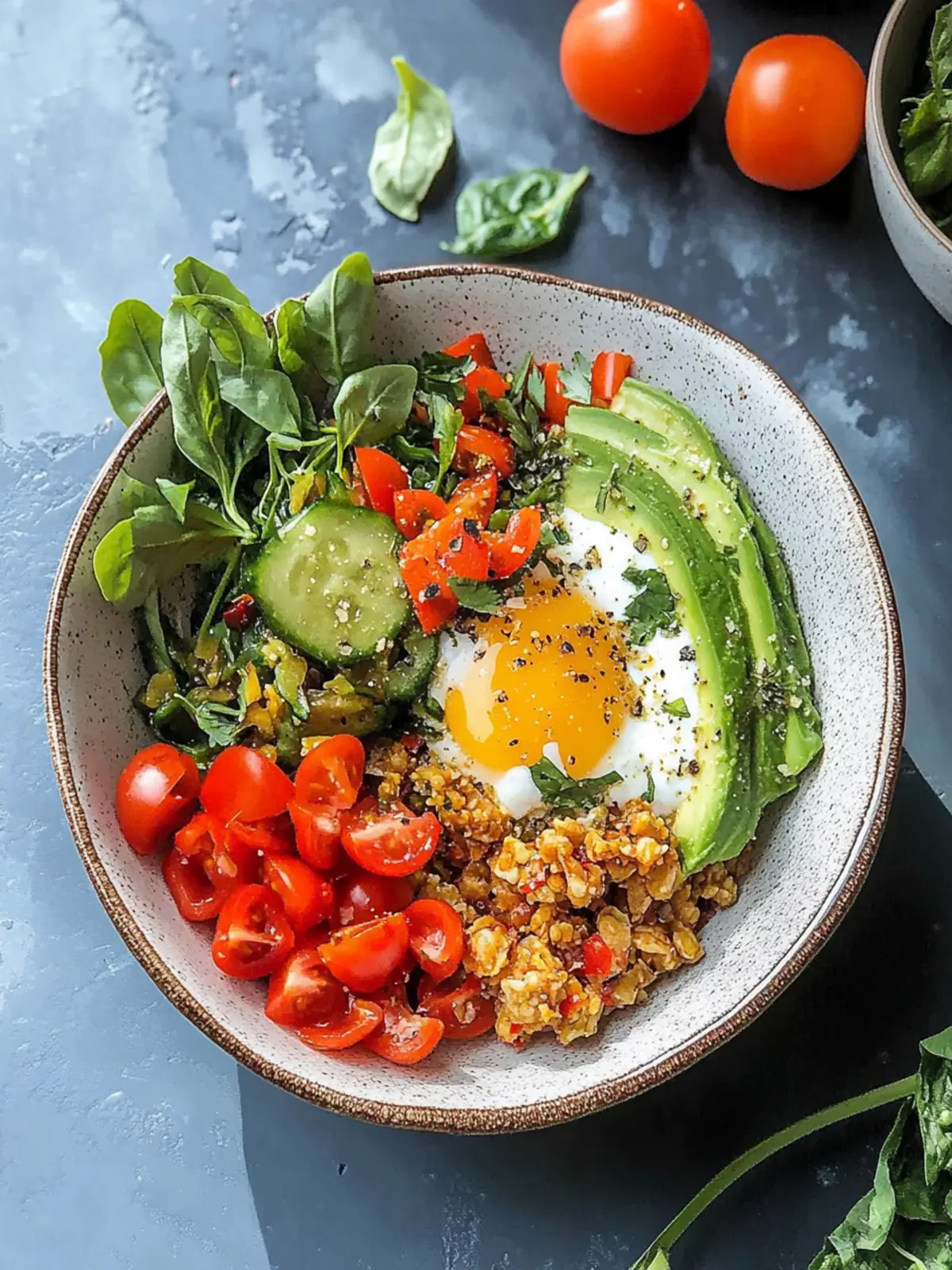 Savory Breakfast Bowl: High-Protein Power Start to Your Day 2 Savory Breakfast Bowl