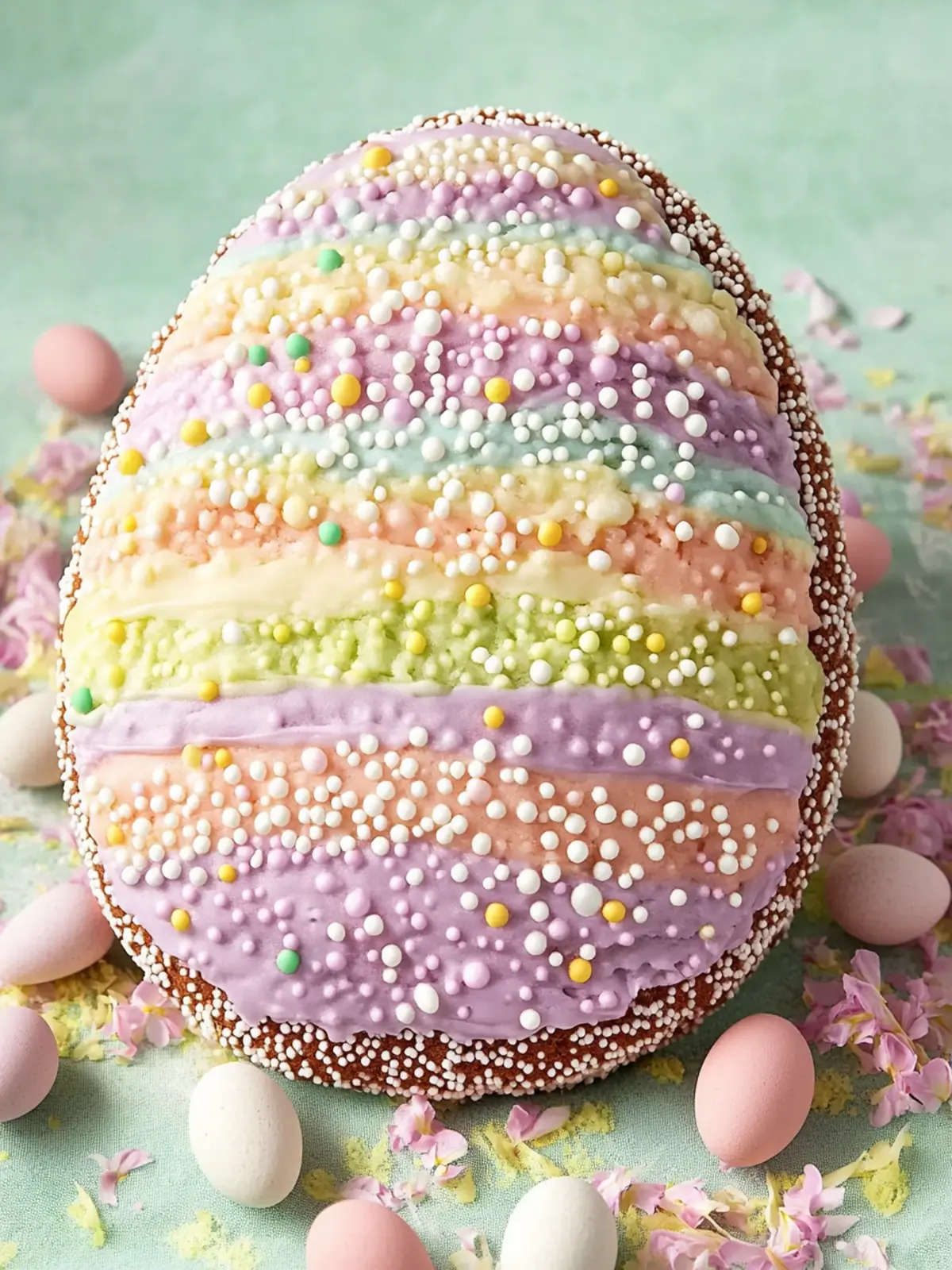 Delightful Giant Easter Egg Cookie That's a Showstopper! 2 Giant Easter Egg Cookie