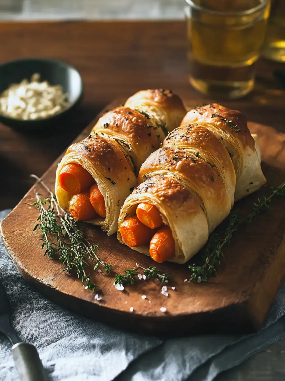 Carrots In A Blanket: Quick, Flavorful Party Pleaser 5 Carrots In A Blanket