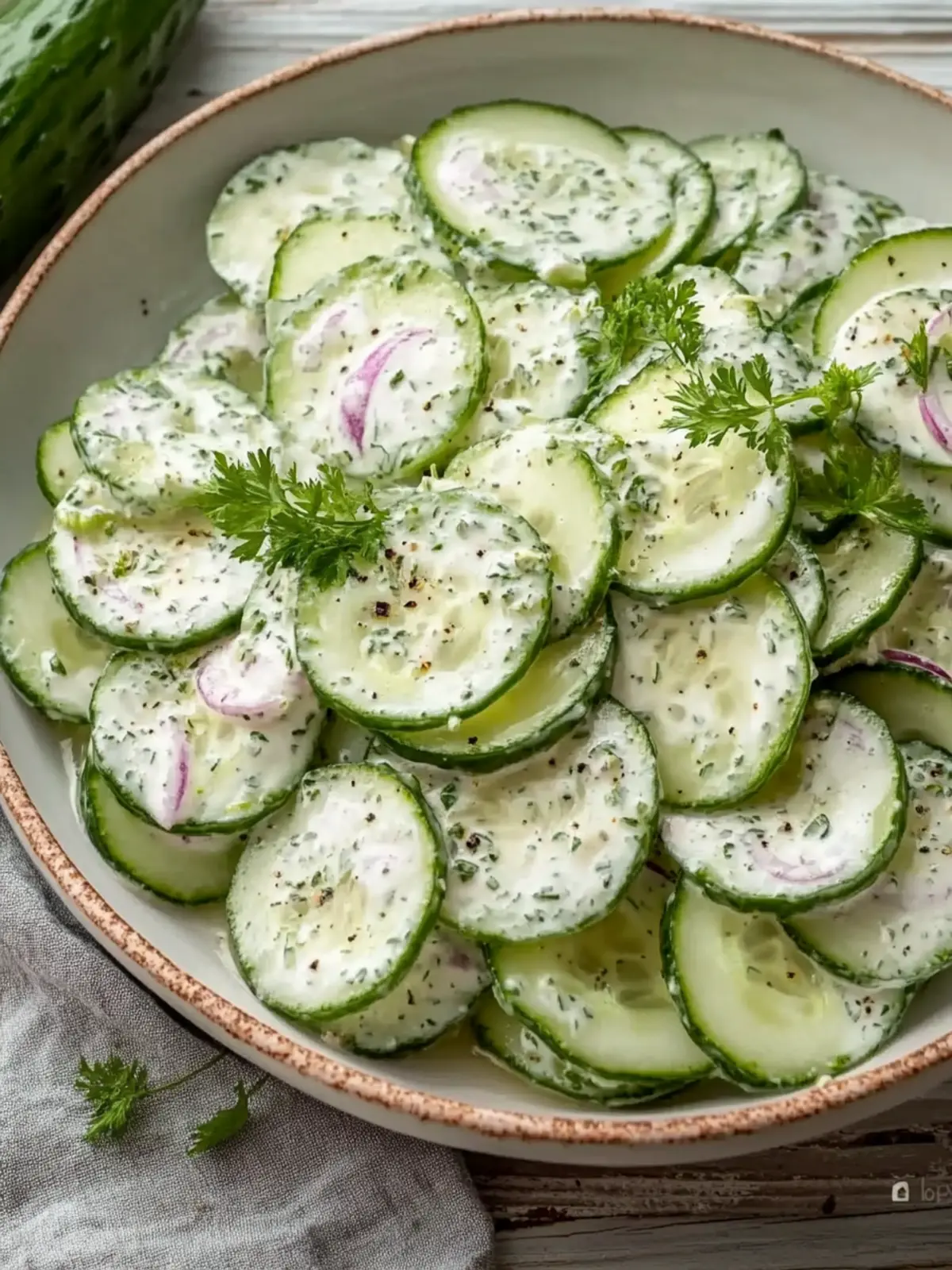 Creamy Cucumber Salad: Your New Refreshing Summer Favorite 4 Creamy Cucumber Salad