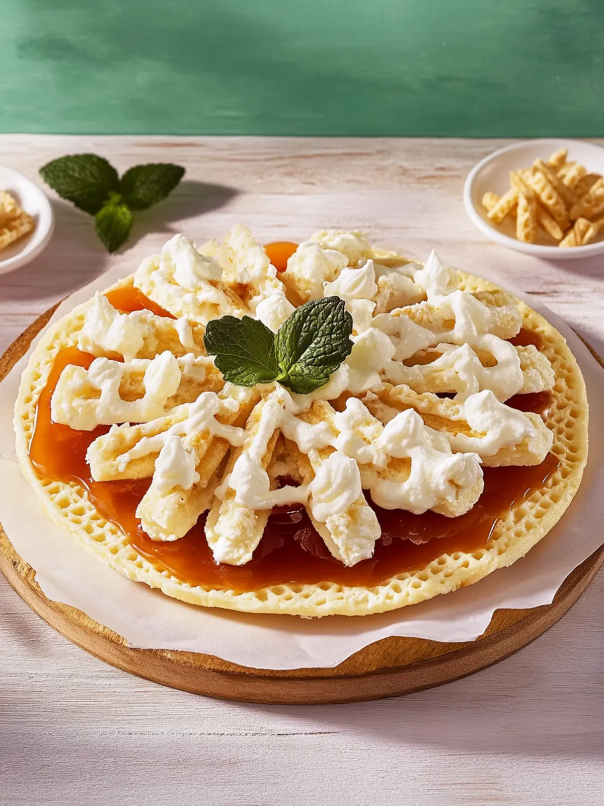 Delight in Homemade Colombian Obleas: Crunchy Wafer Desserts 2 Colombian Obleas (Wafer Dessert)