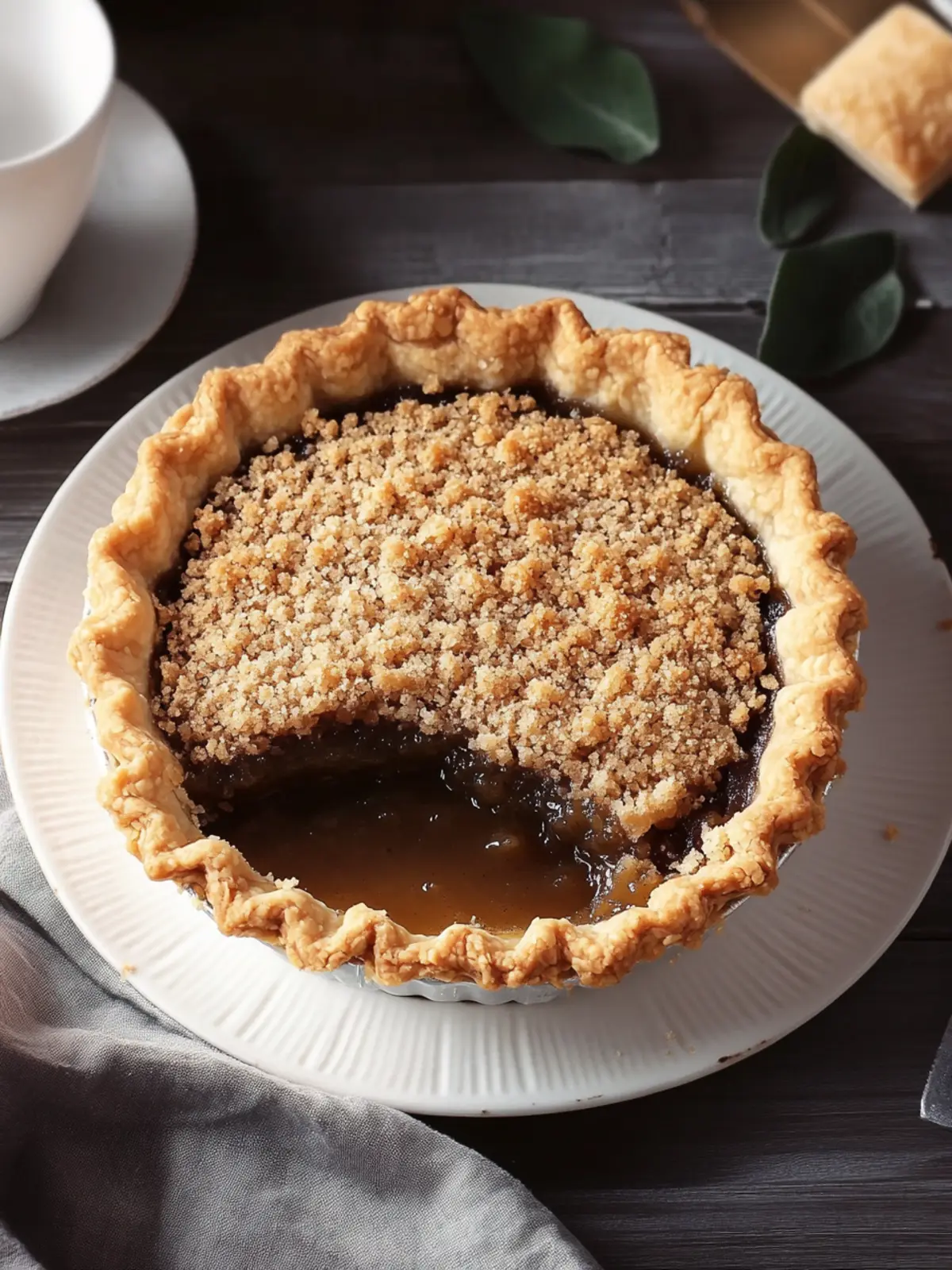 Deliciously Simple Shoofly Pie: A Cozy Molasses Crumb Treat 2 Shoofly Pie (Molasses Crumb Pie)