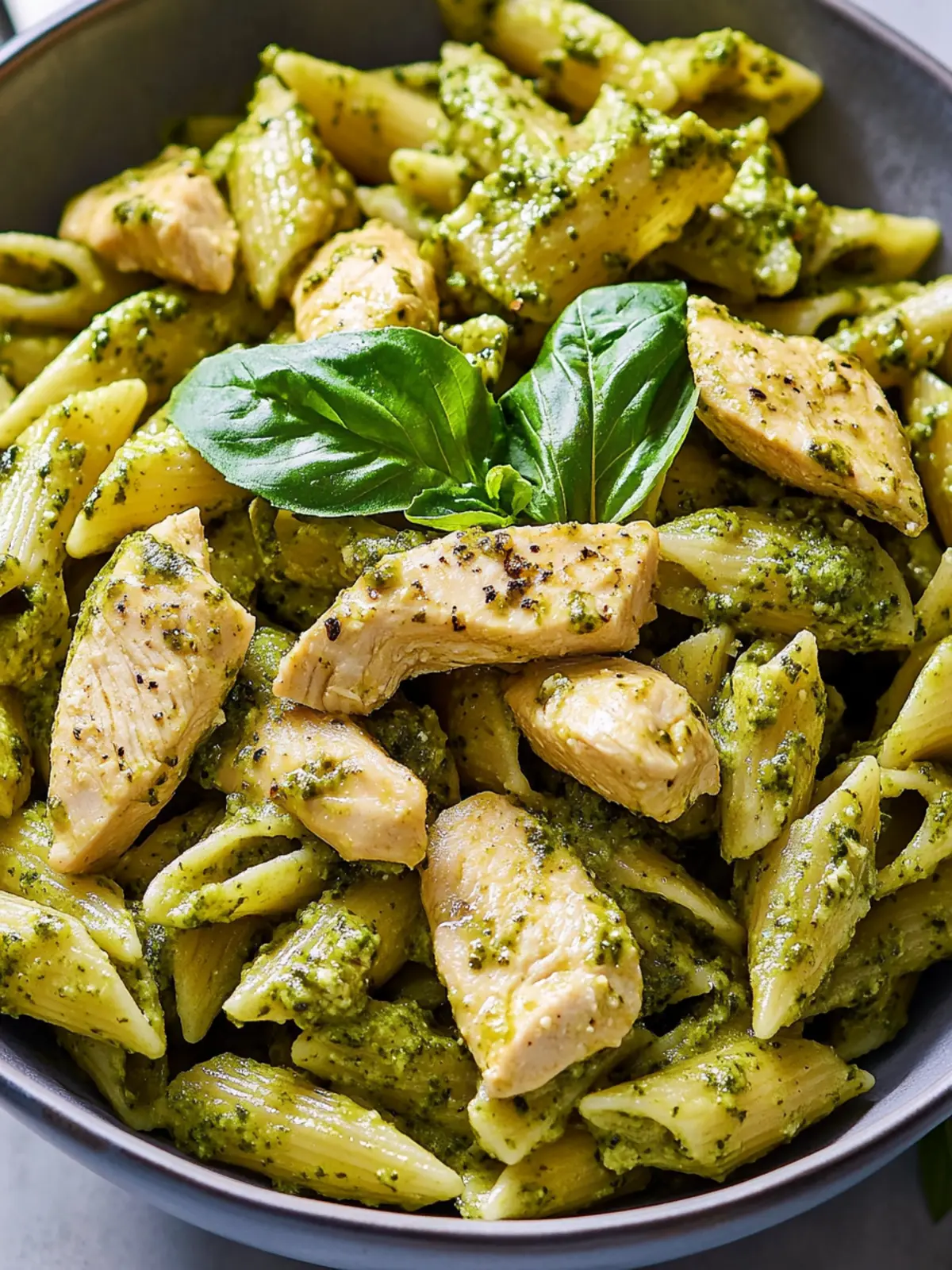 One-Pan Chicken Pesto Pasta for a Quick Weeknight Win 2 Chicken Pesto Pasta